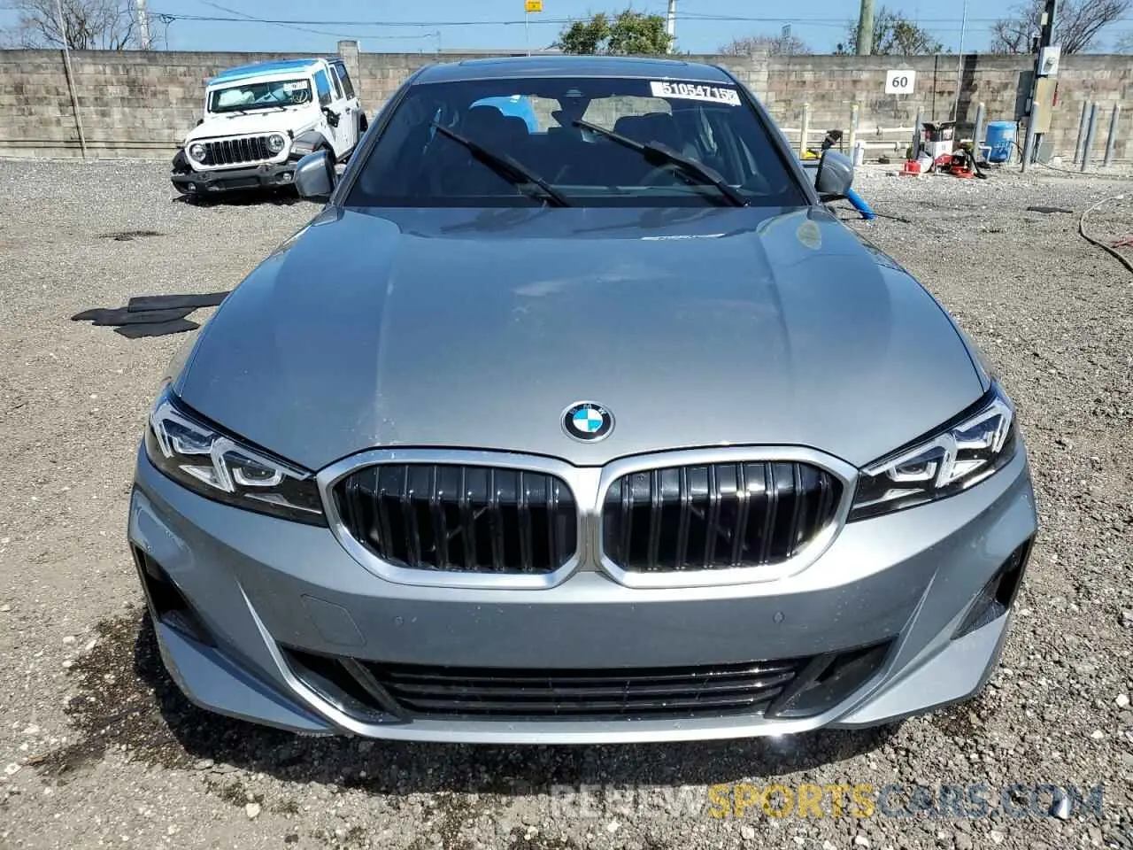 5 fotografías del automóvil dañado 3MW69CW05S8F32987 BMW 3 SERIES 2025