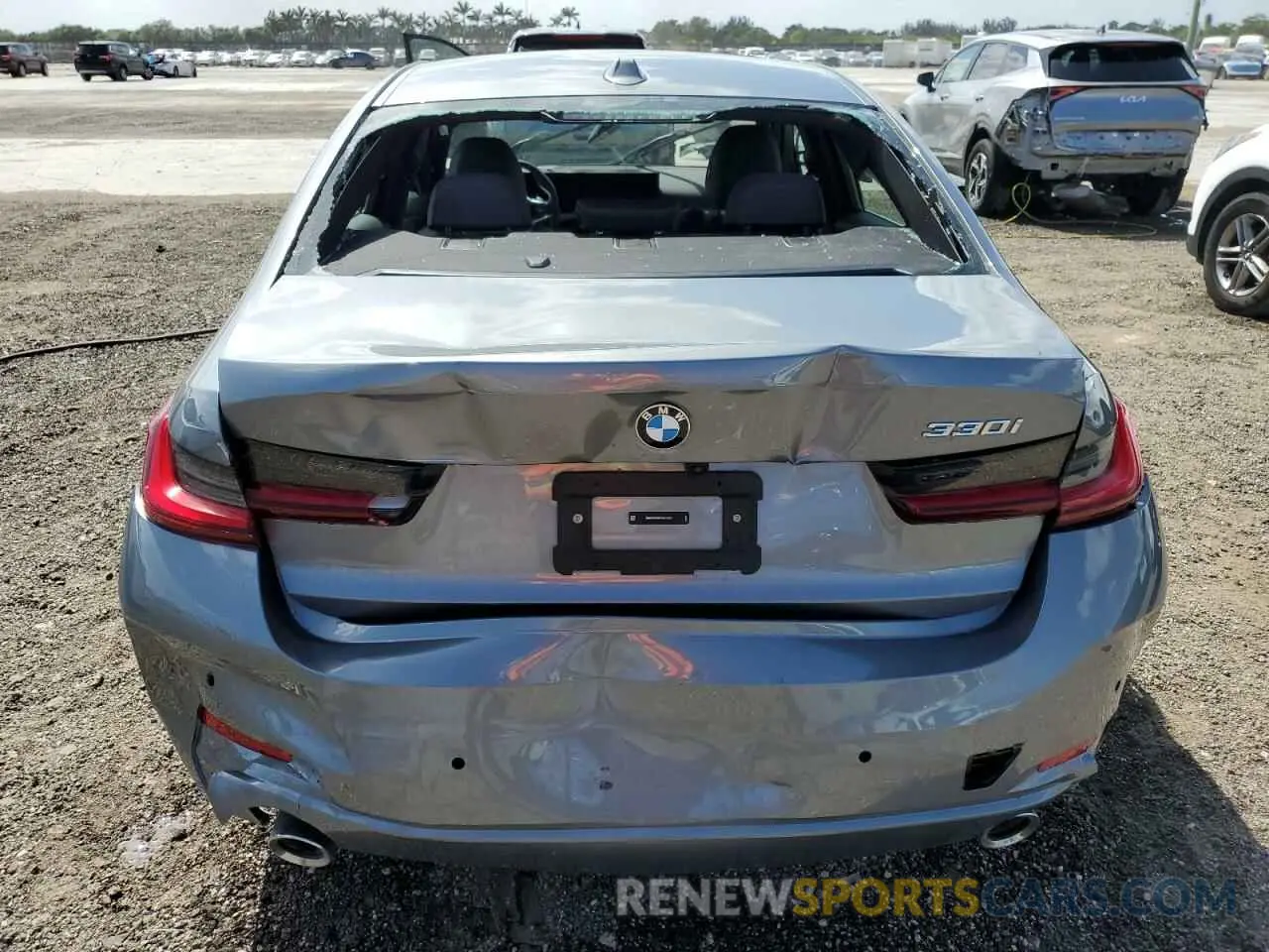 6 fotografías del automóvil dañado 3MW69CW05S8F32987 BMW 3 SERIES 2025