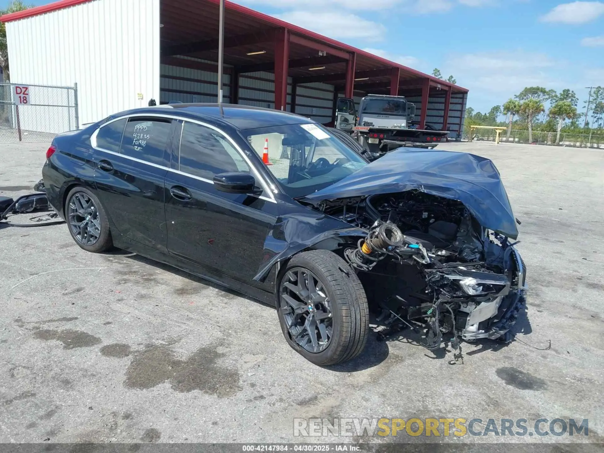 1 fotografías del automóvil dañado 3MW69CW06S8F01988 BMW 3 SERIES 2025