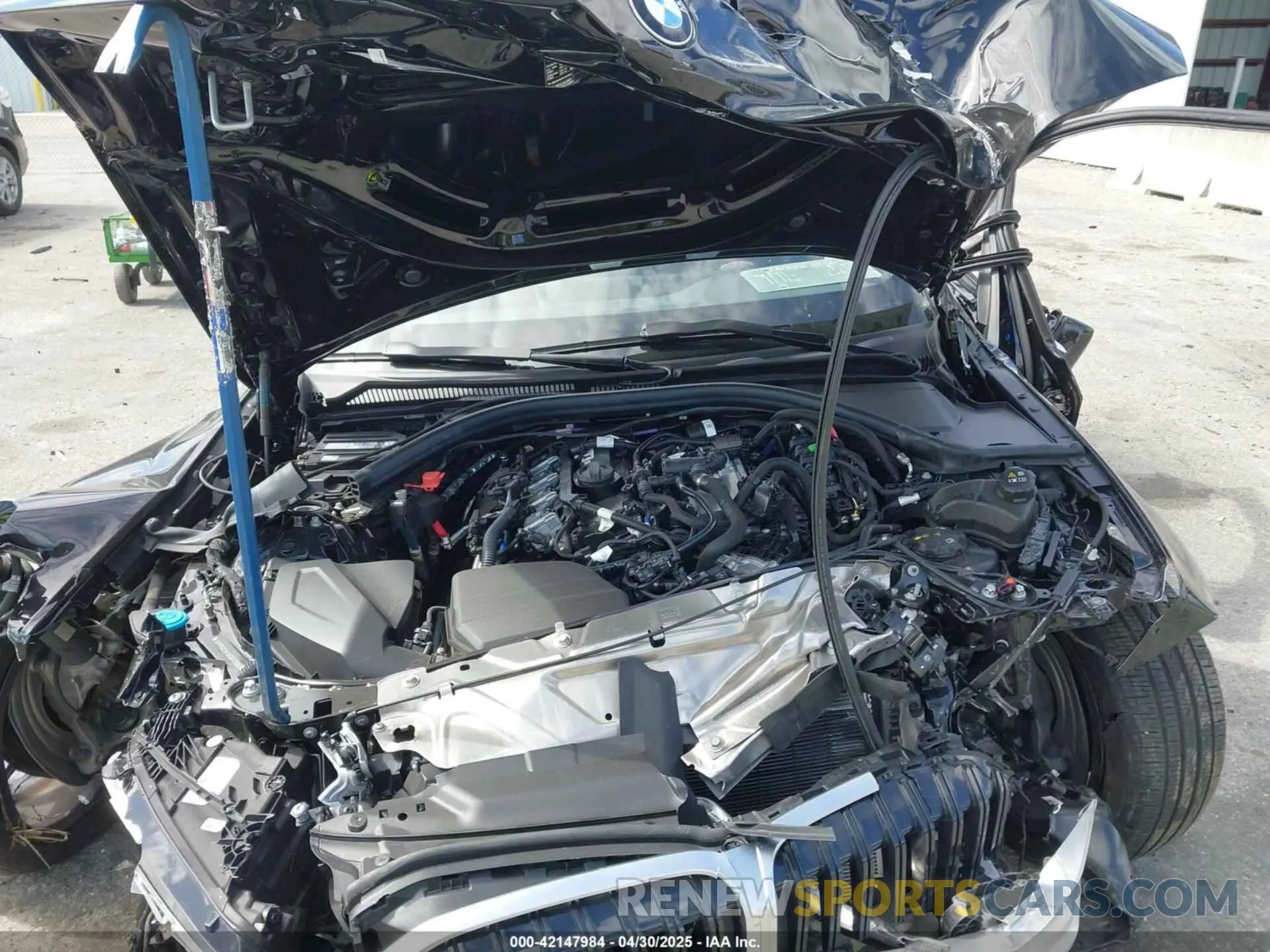 10 fotografías del automóvil dañado 3MW69CW06S8F01988 BMW 3 SERIES 2025