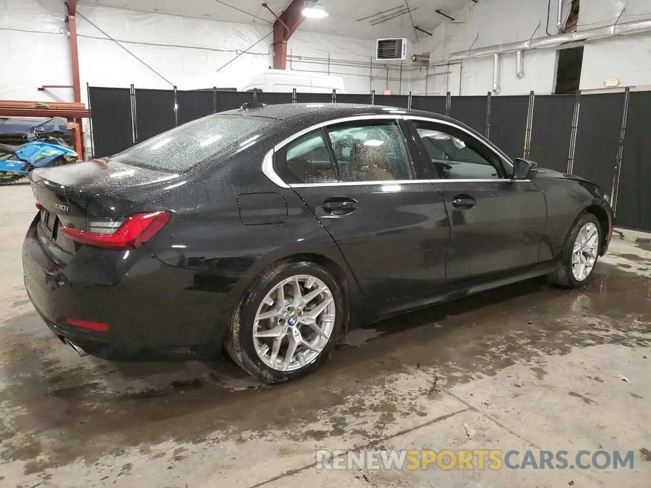 3 fotografías del automóvil dañado 3MW69CW07S8F10294 BMW 3 SERIES 2025