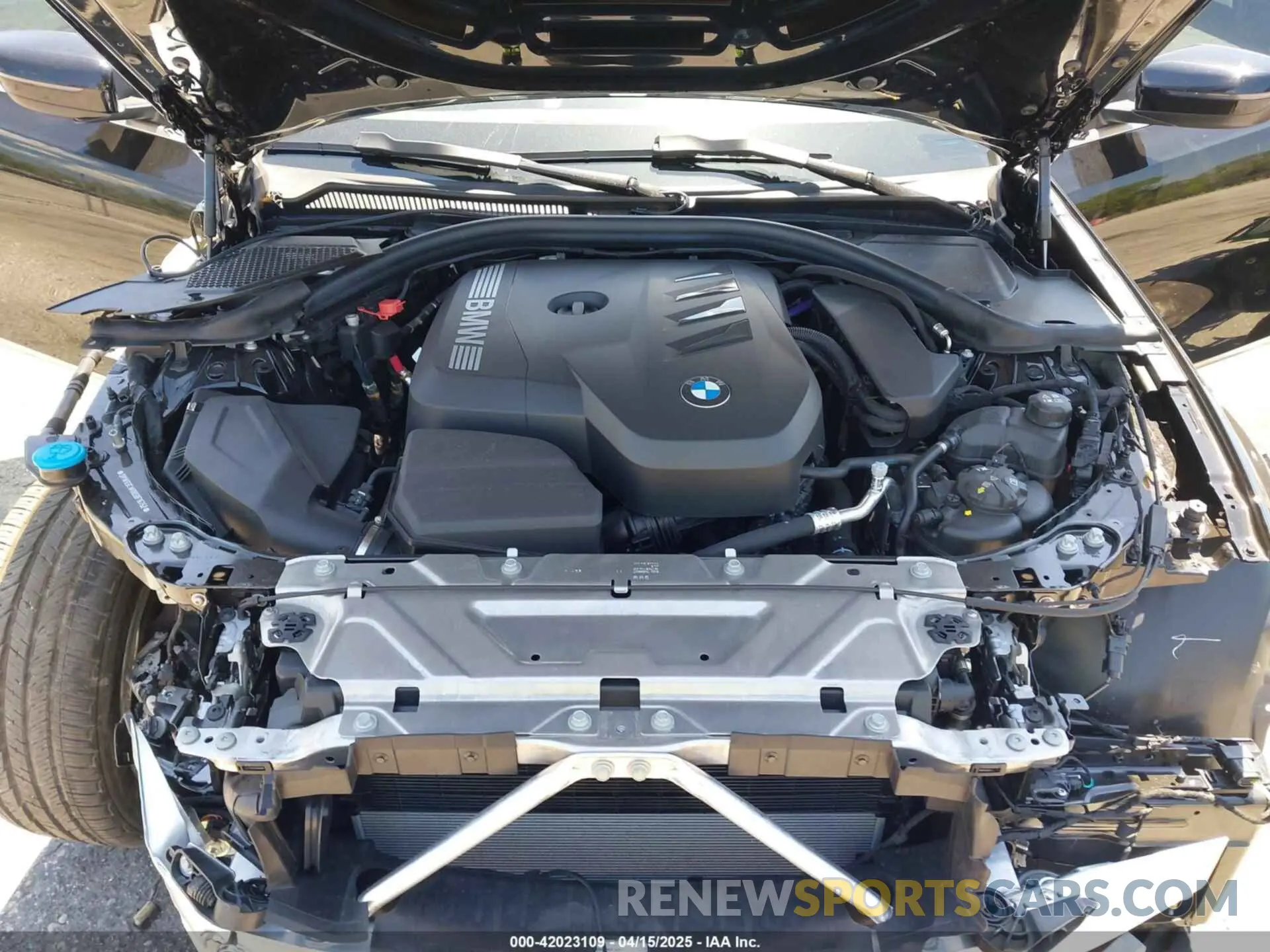 10 fotografías del automóvil dañado 3MW69CW08S8F16752 BMW 3 SERIES 2025