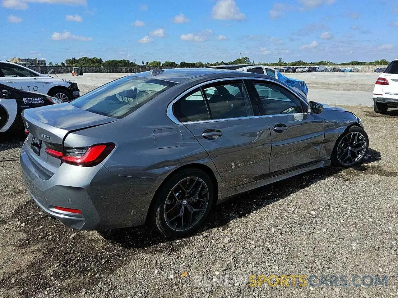 3 fotografías del automóvil dañado 3MW69CW0XS8F00021 BMW 3 SERIES 2025
