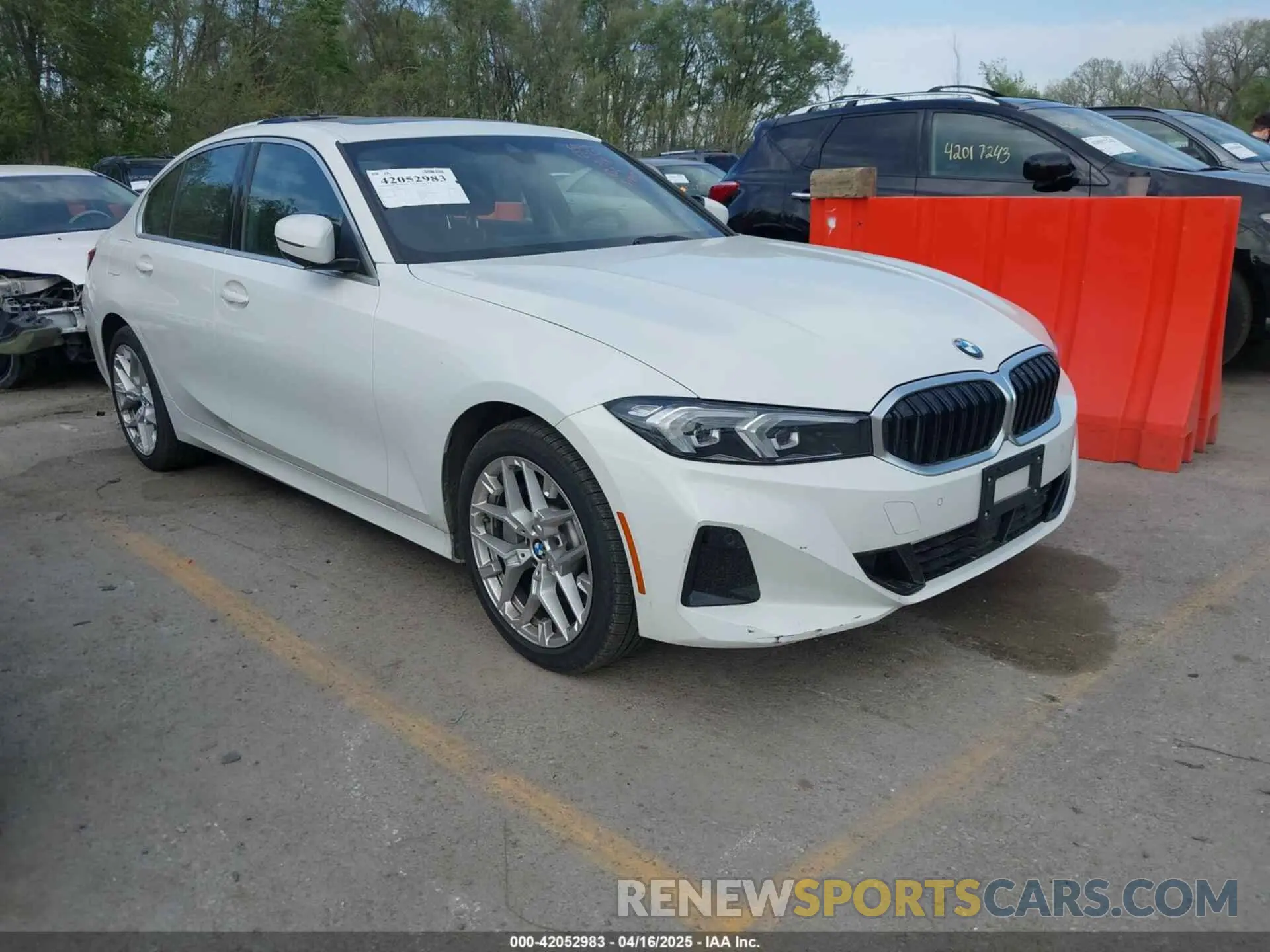 1 fotografías del automóvil dañado 3MW89CW00S8F11845 BMW 3 SERIES 2025