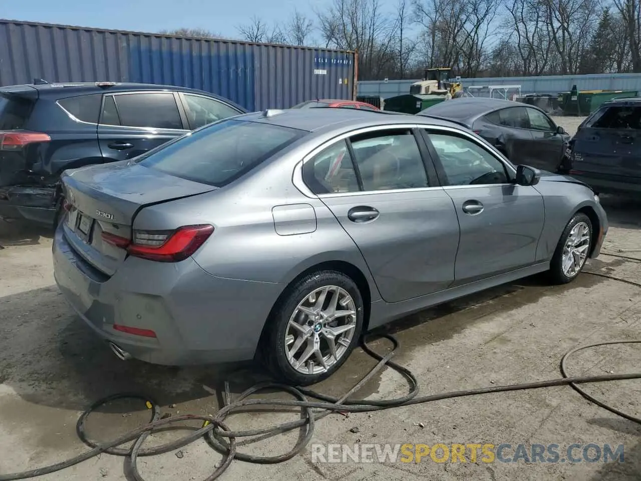 3 fotografías del automóvil dañado 3MW89CW01S8F37225 BMW 3 SERIES 2025