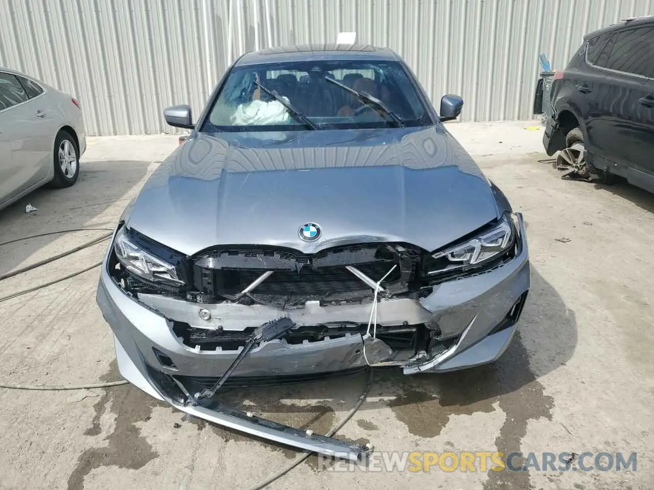 5 fotografías del automóvil dañado 3MW89CW01S8F37225 BMW 3 SERIES 2025