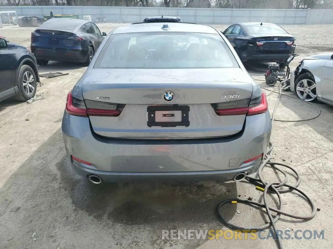 6 fotografías del automóvil dañado 3MW89CW01S8F37225 BMW 3 SERIES 2025