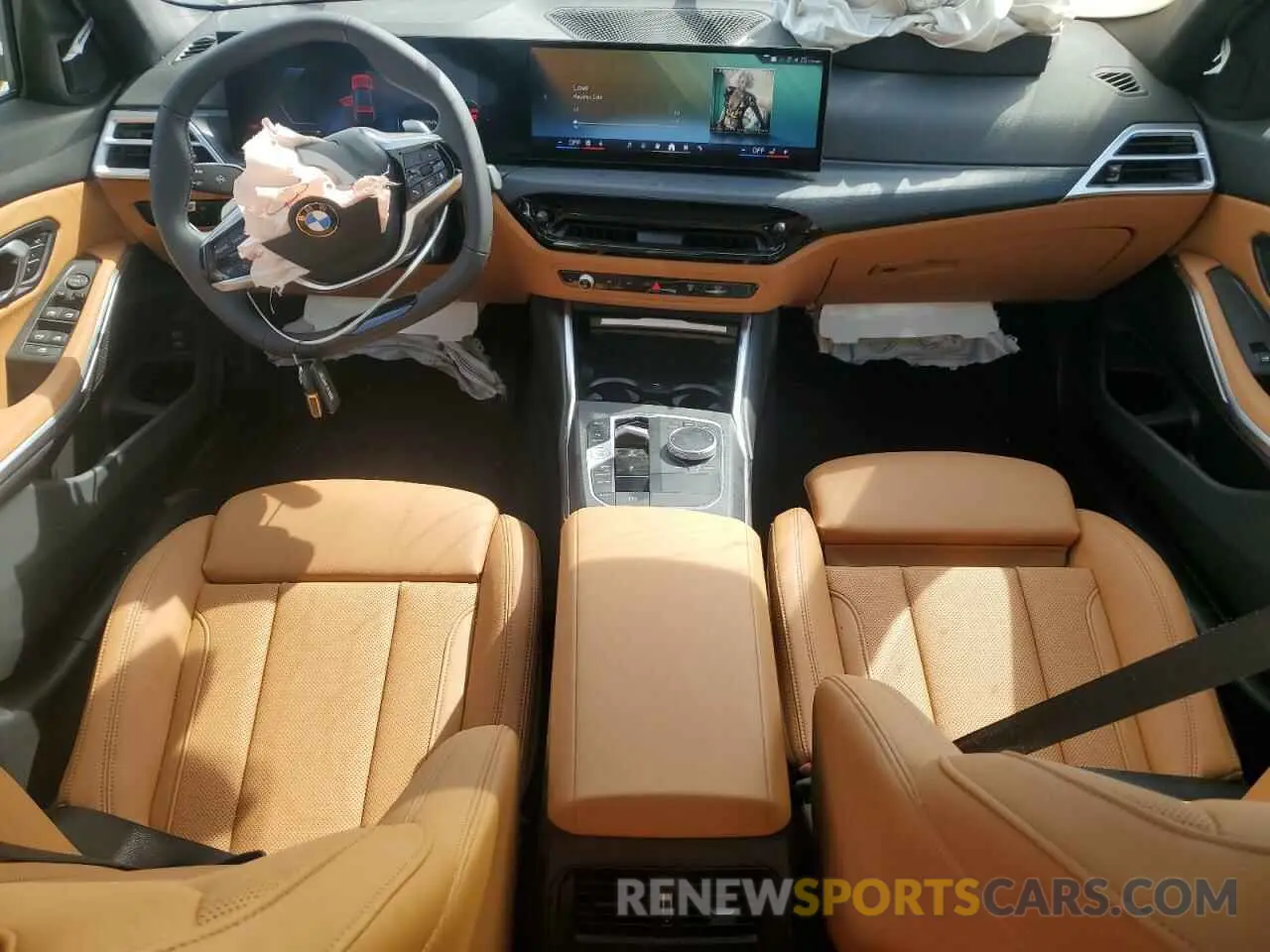 8 fotografías del automóvil dañado 3MW89CW01S8F37225 BMW 3 SERIES 2025