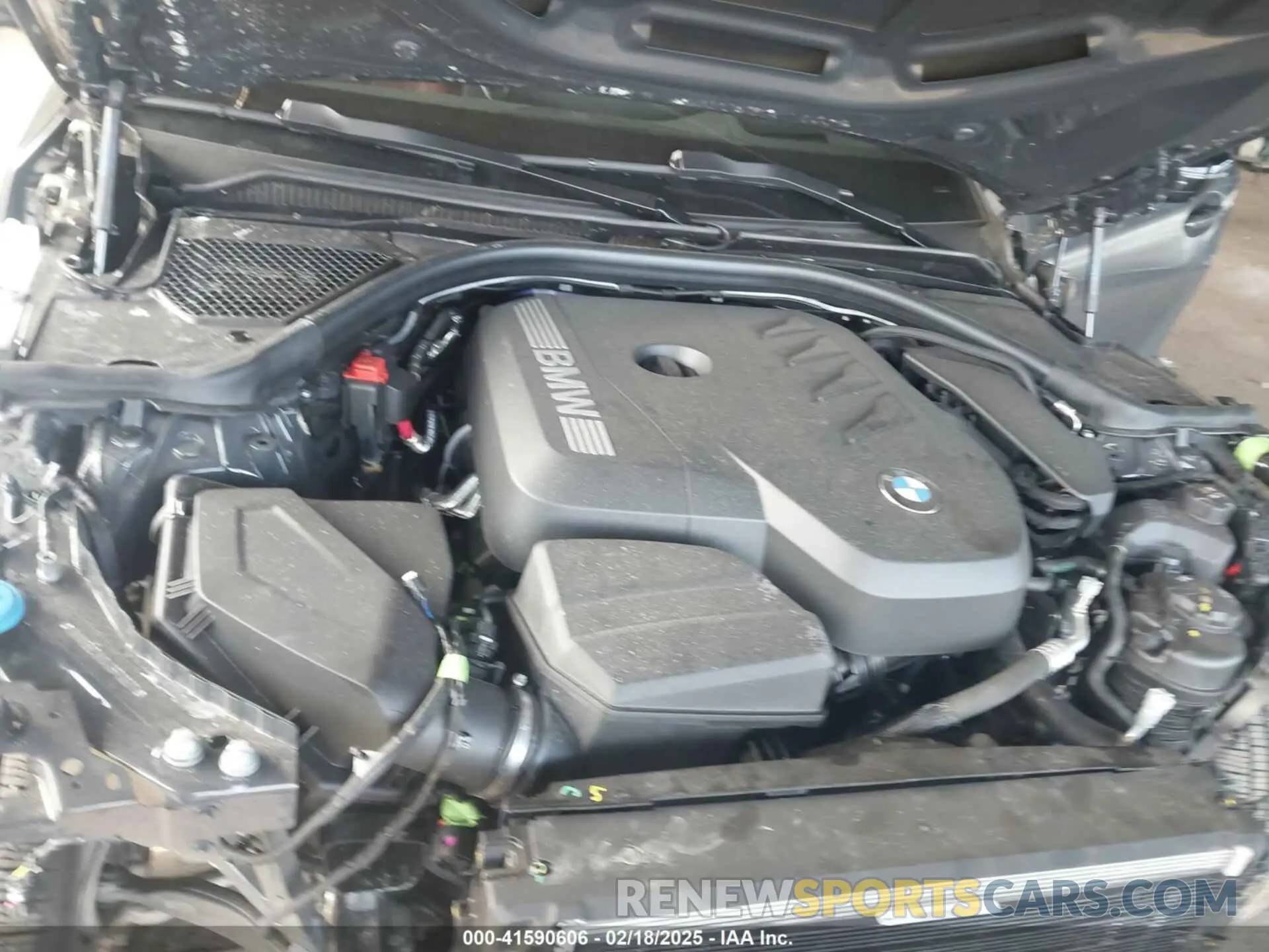 10 fotografías del automóvil dañado 3MW89CW04S8F00511 BMW 3 SERIES 2025
