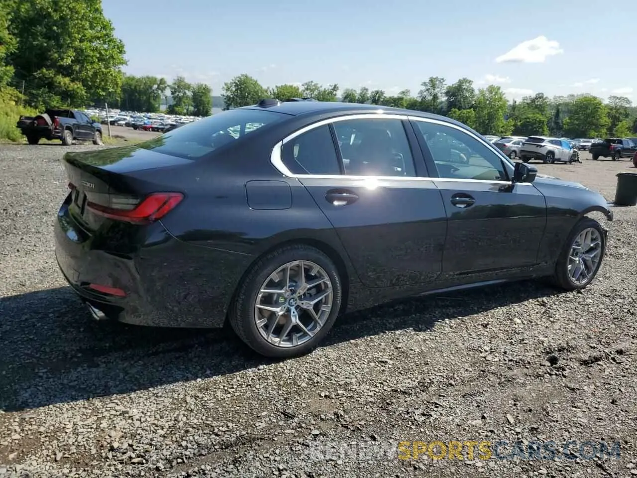3 fotografías del automóvil dañado 3MW89CW06S8F17276 BMW 3 SERIES 2025