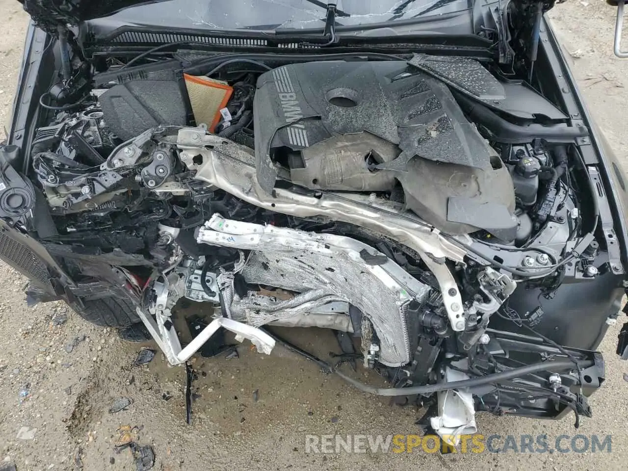 11 fotografías del automóvil dañado 3MW89CW08S8F07431 BMW 3 SERIES 2025