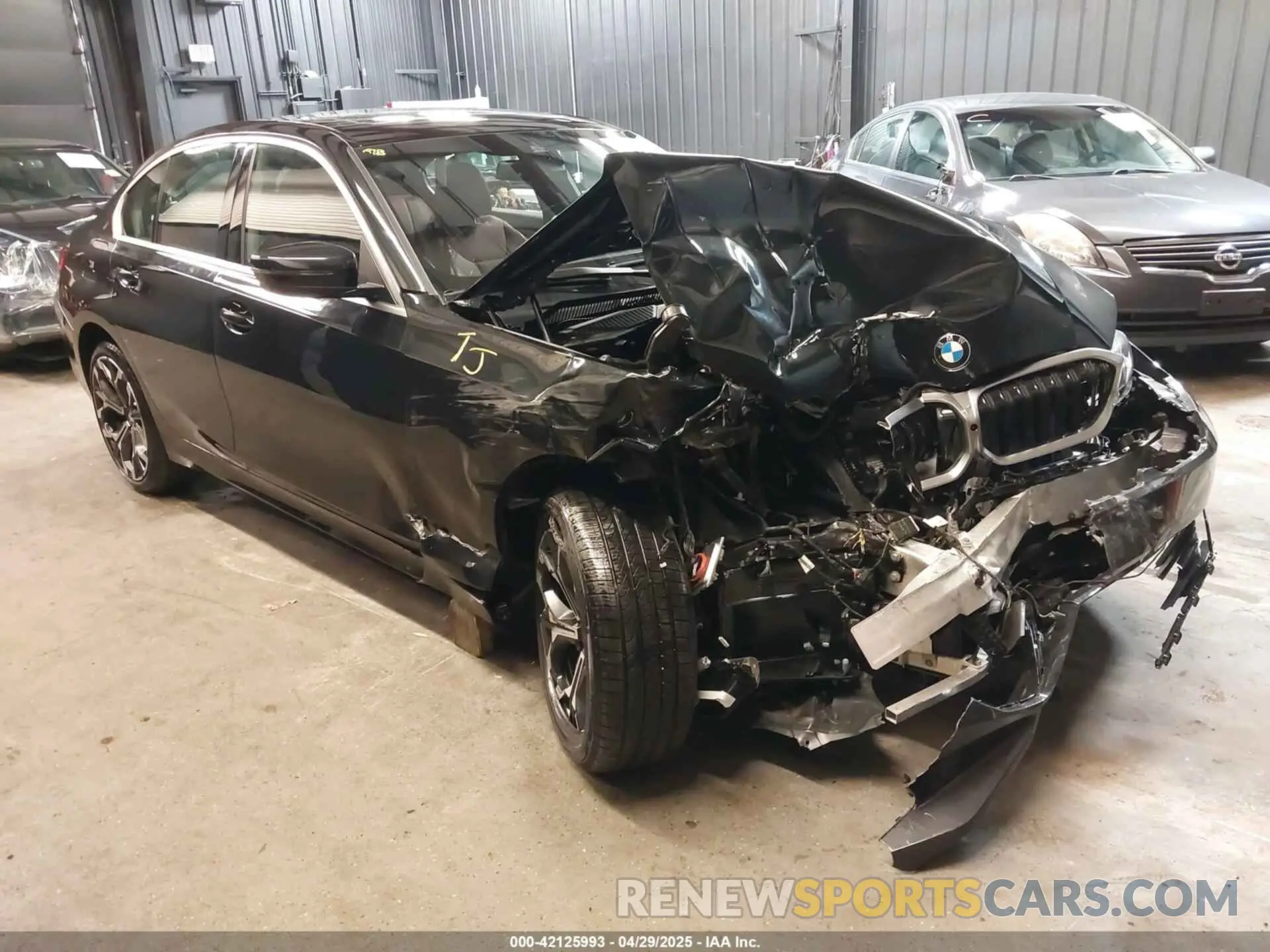 1 fotografías del automóvil dañado 3MW89CW08S8F24309 BMW 3 SERIES 2025