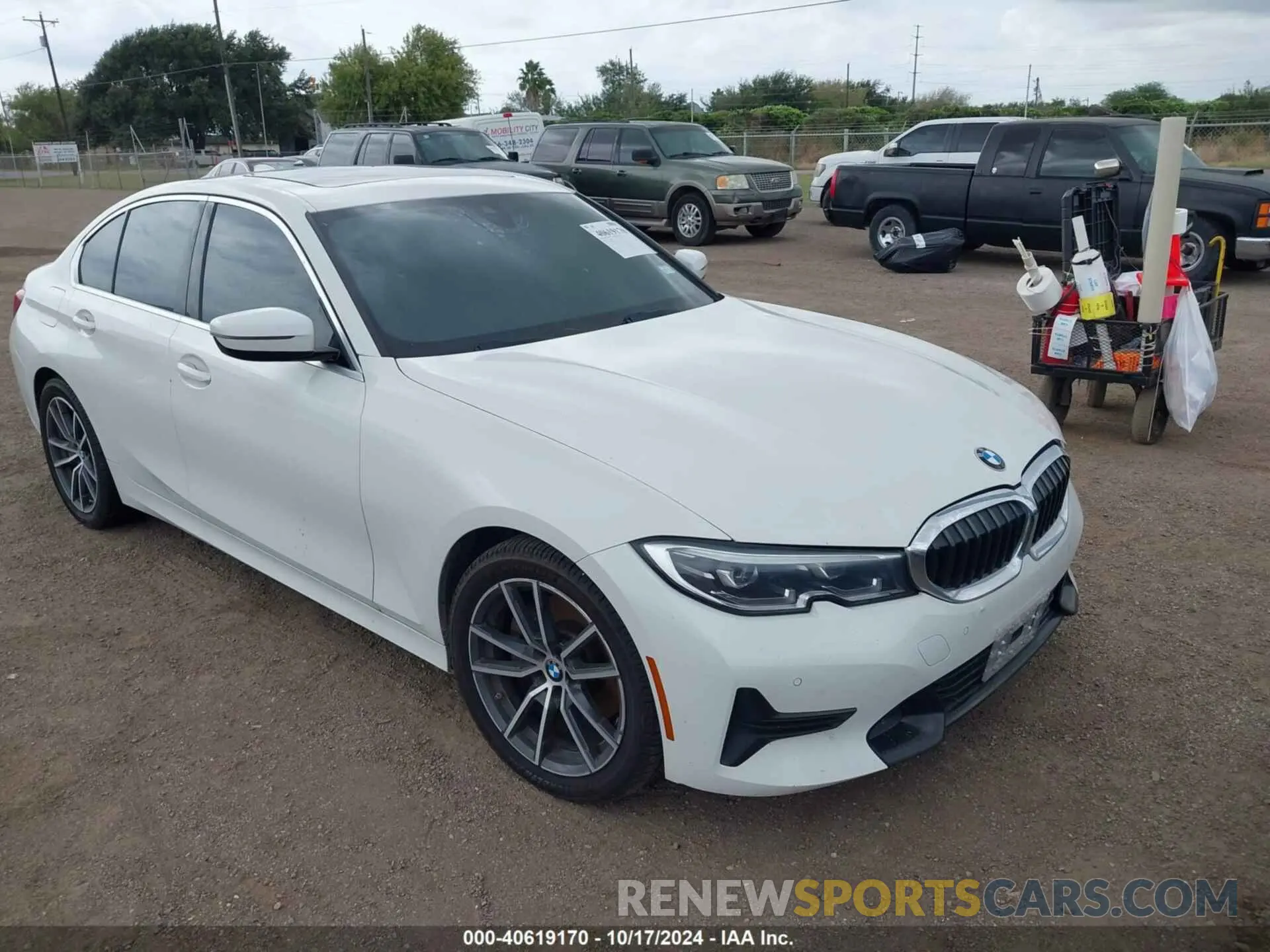 1 fotografías del automóvil dañado 3MW5R1J50K8B03307 BMW 330I 2019