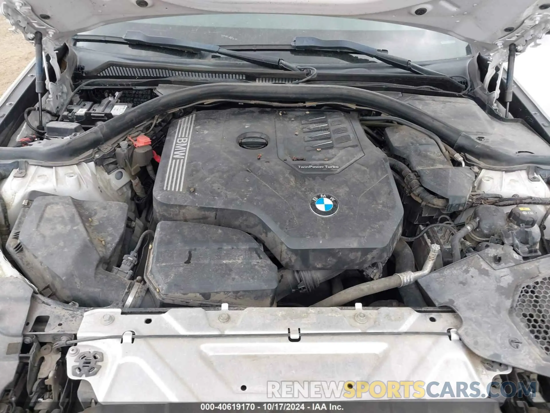 10 fotografías del automóvil dañado 3MW5R1J50K8B03307 BMW 330I 2019