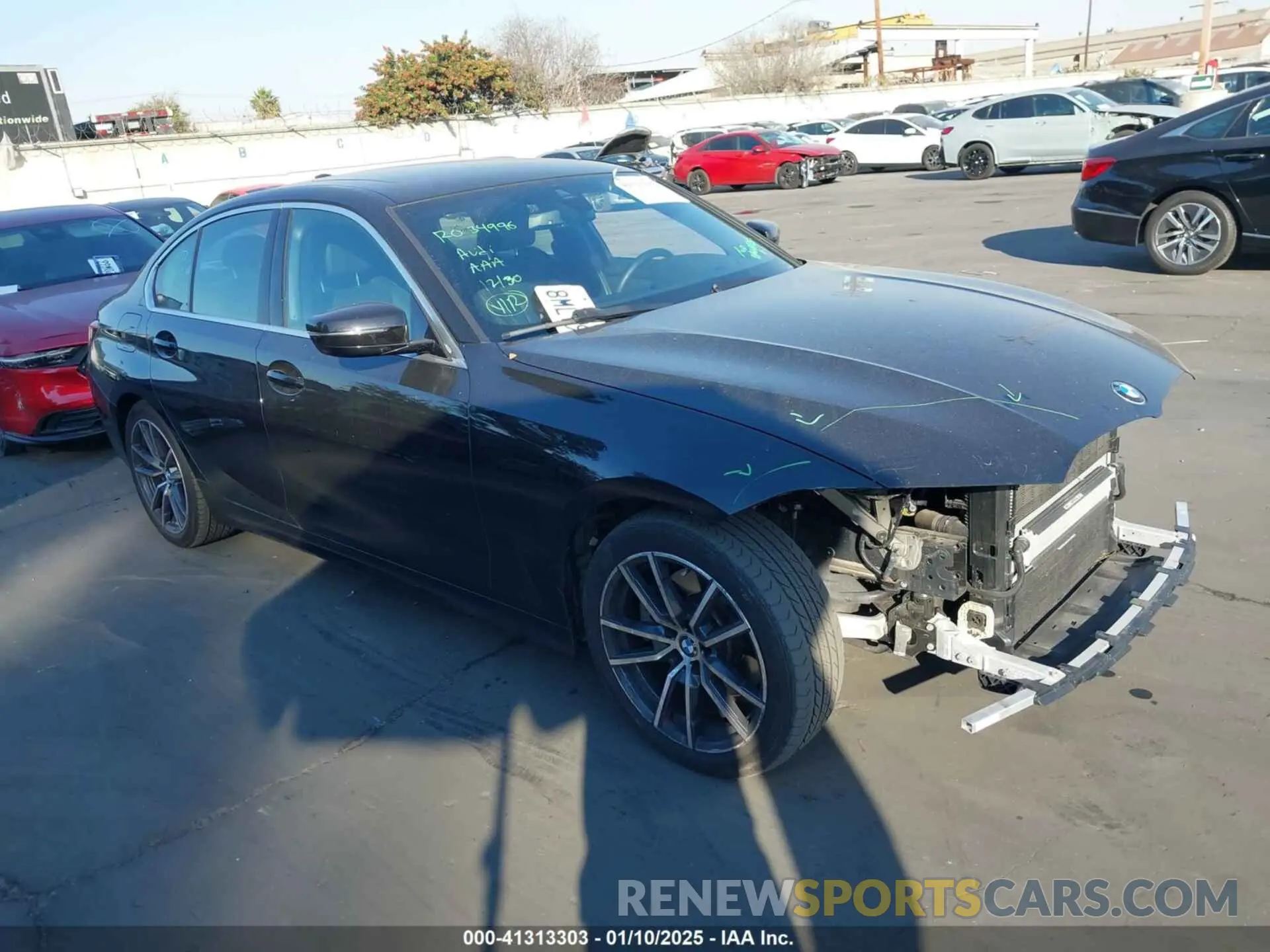 1 fotografías del automóvil dañado 3MW5R1J57K8B03367 BMW 330I 2019