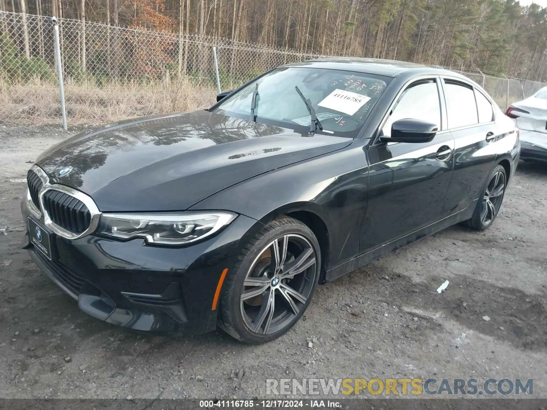 2 fotografías del automóvil dañado 3MW5R7J51K8A04935 BMW 330I 2019