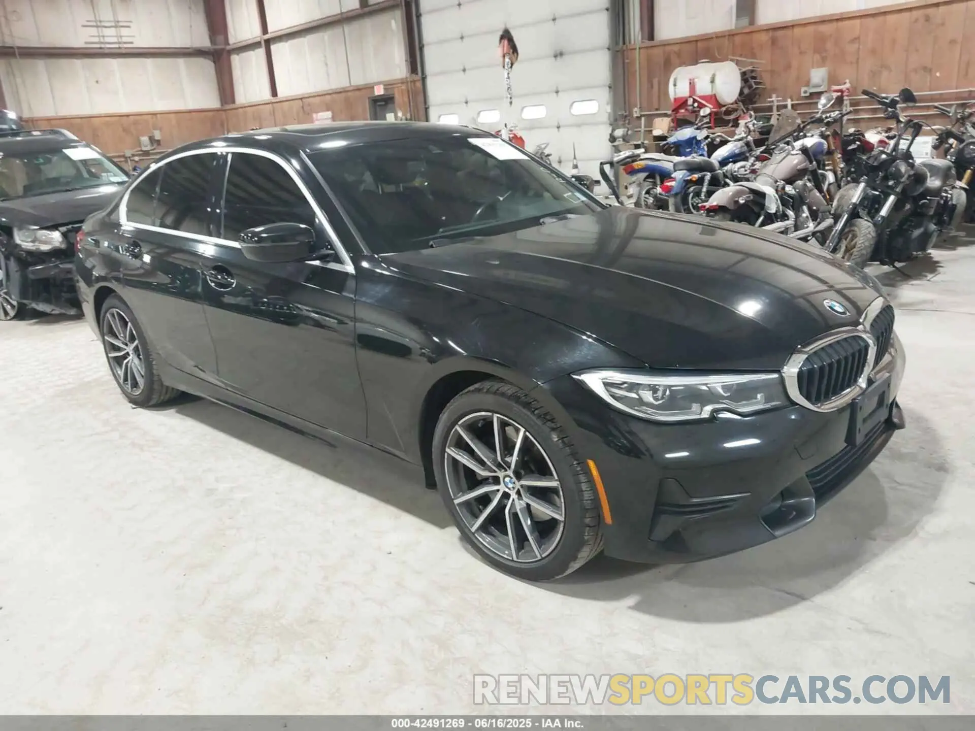 1 fotografías del automóvil dañado 3MW5R7J54K8B00283 BMW 330I 2019