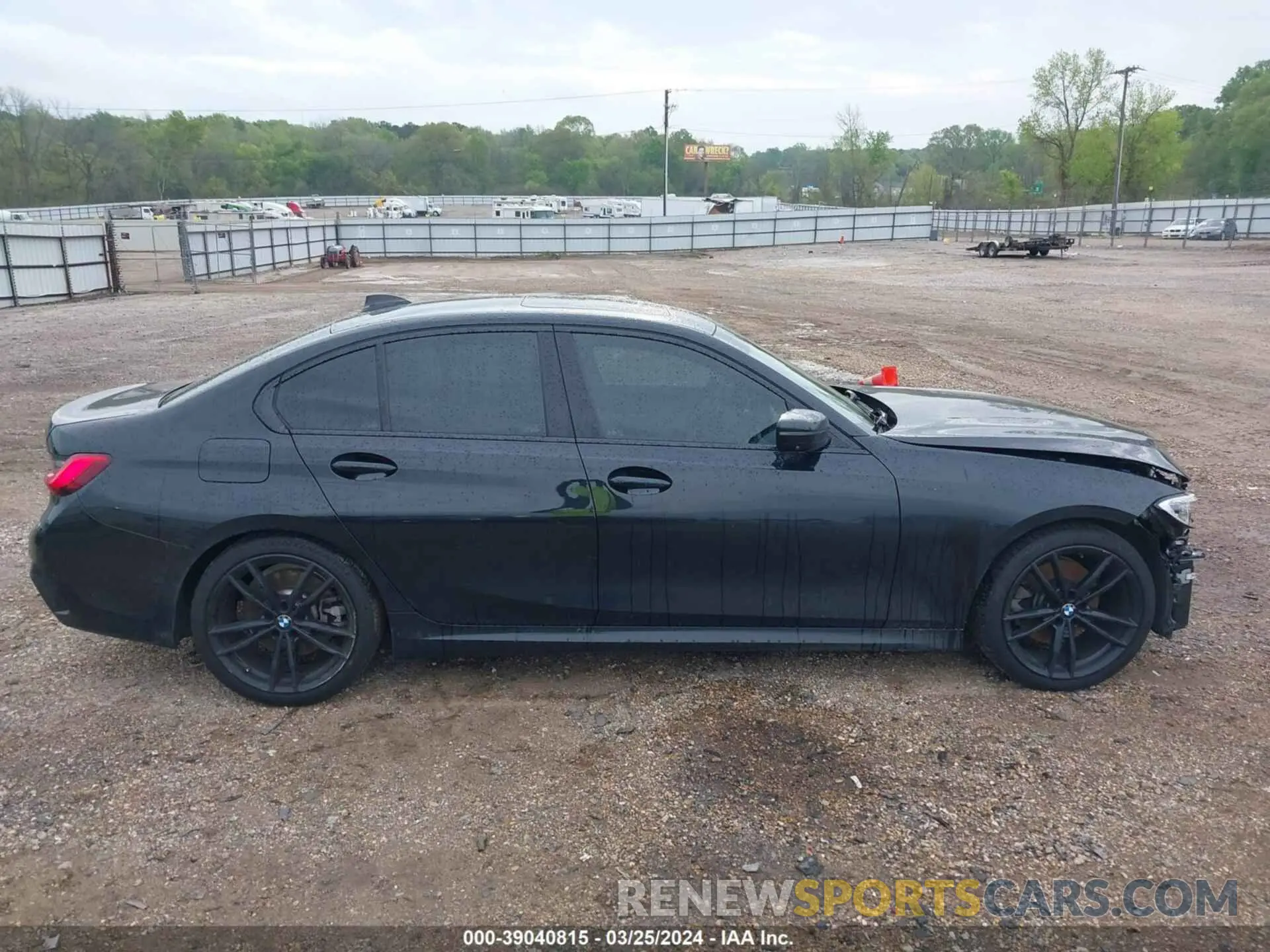 14 fotografías del automóvil dañado WBA5R1C51KAE82094 BMW 330I 2019