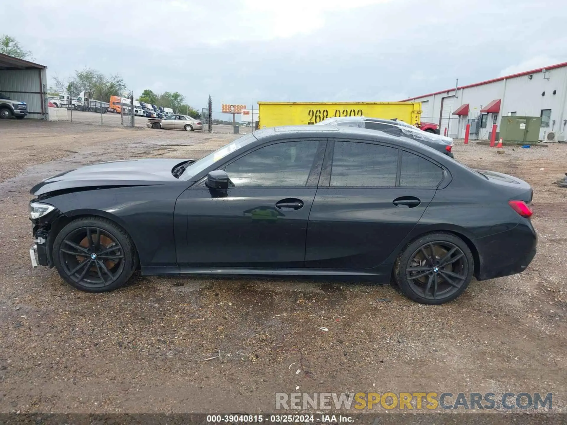 15 fotografías del automóvil dañado WBA5R1C51KAE82094 BMW 330I 2019