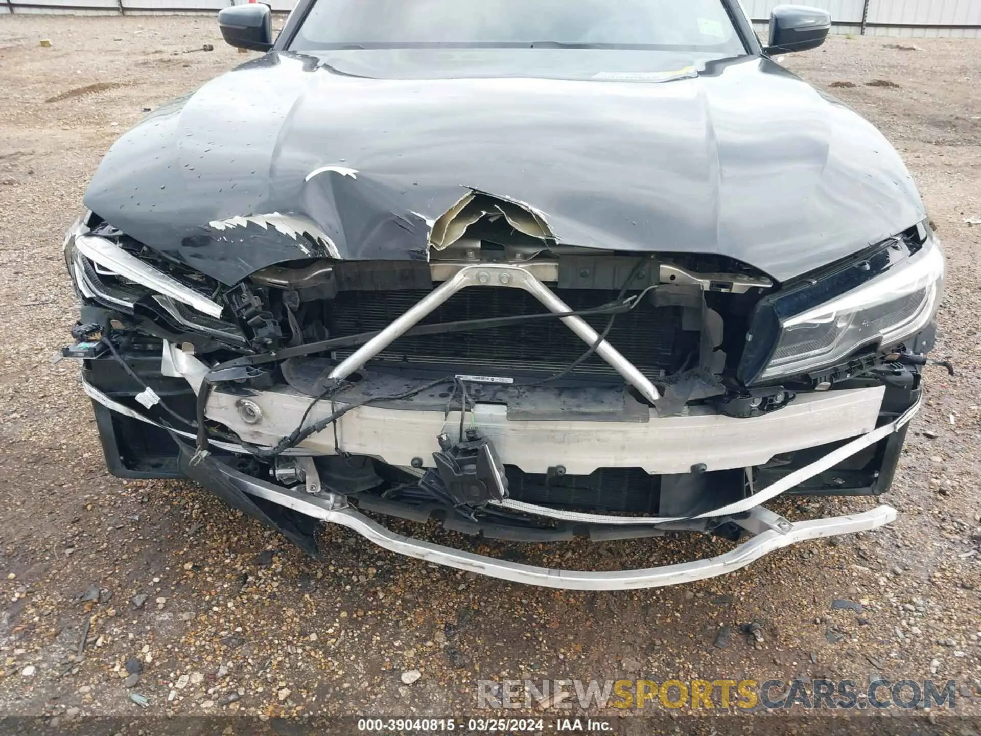 19 fotografías del automóvil dañado WBA5R1C51KAE82094 BMW 330I 2019