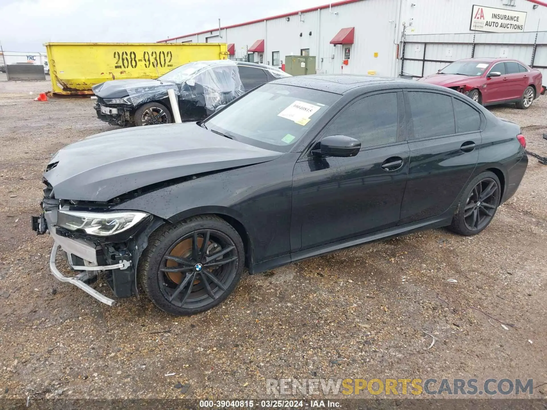 2 fotografías del automóvil dañado WBA5R1C51KAE82094 BMW 330I 2019