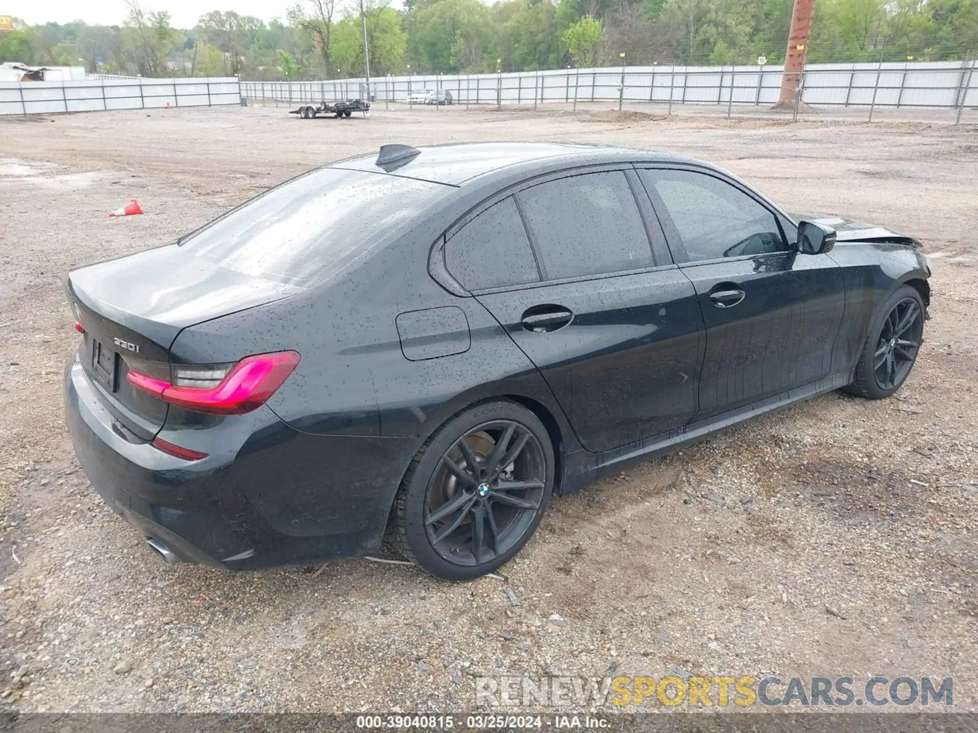 4 fotografías del automóvil dañado WBA5R1C51KAE82094 BMW 330I 2019