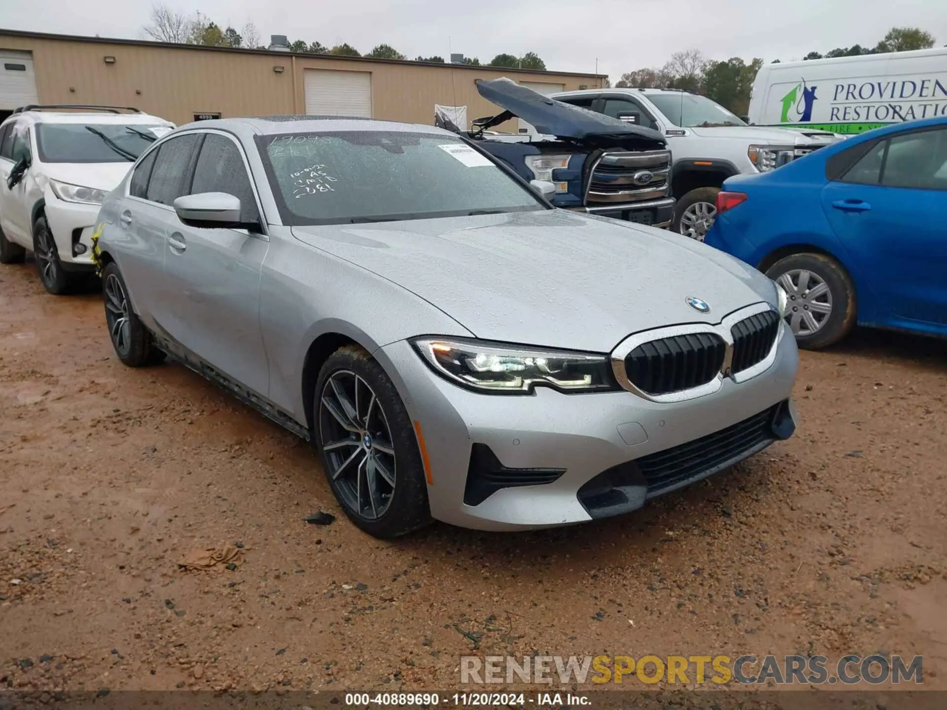 1 fotografías del automóvil dañado WBA5R1C53KAE82081 BMW 330I 2019