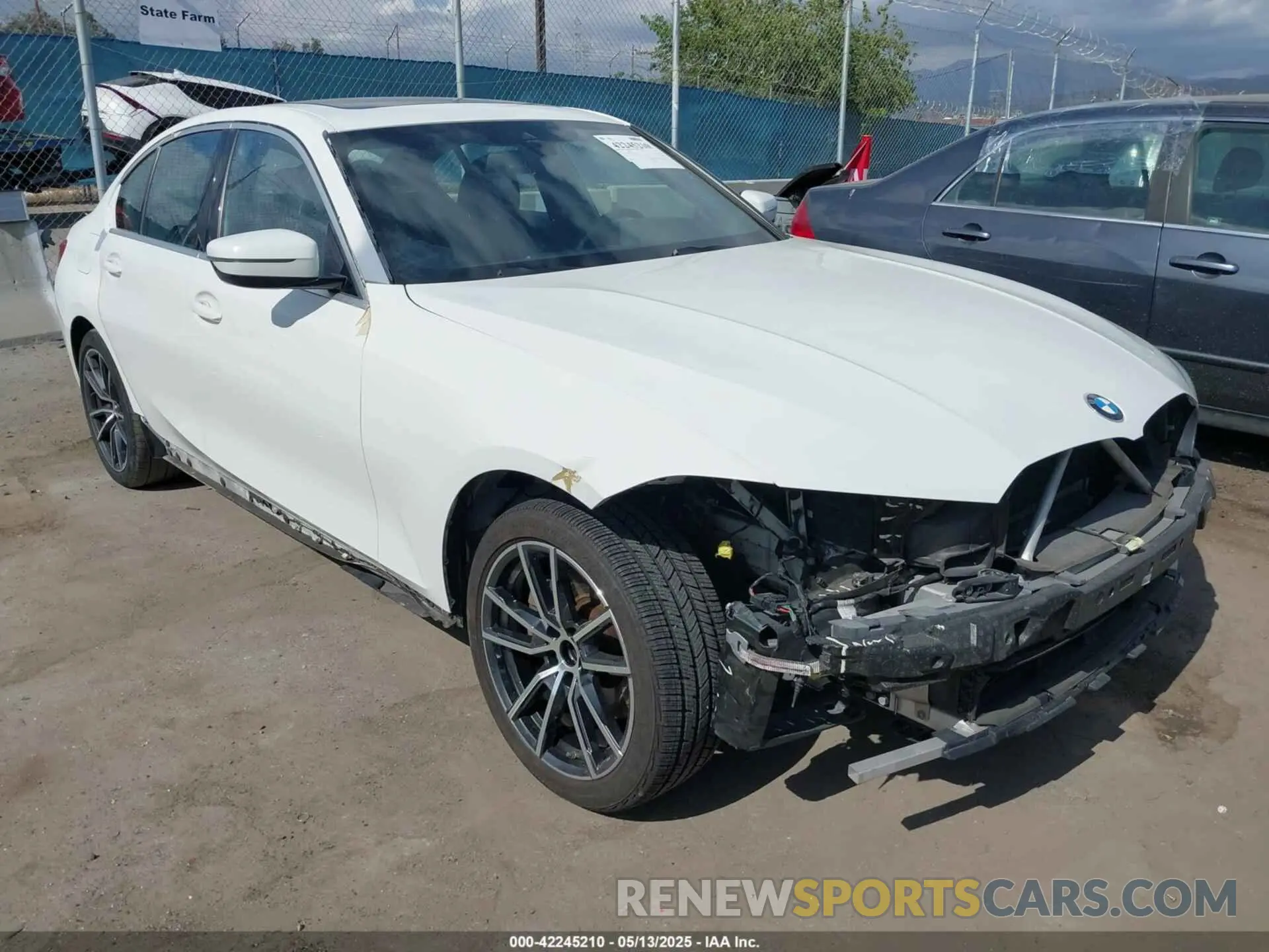 1 fotografías del automóvil dañado WBA5R1C53KAJ99922 BMW 330I 2019