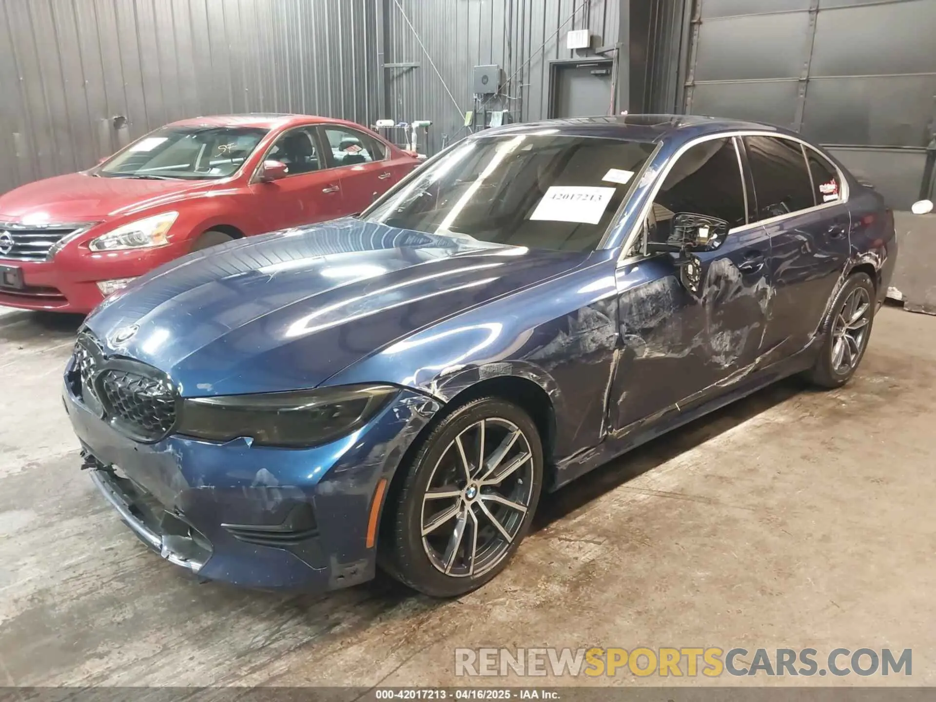 2 fotografías del automóvil dañado WBA5R1C53KAK06271 BMW 330I 2019