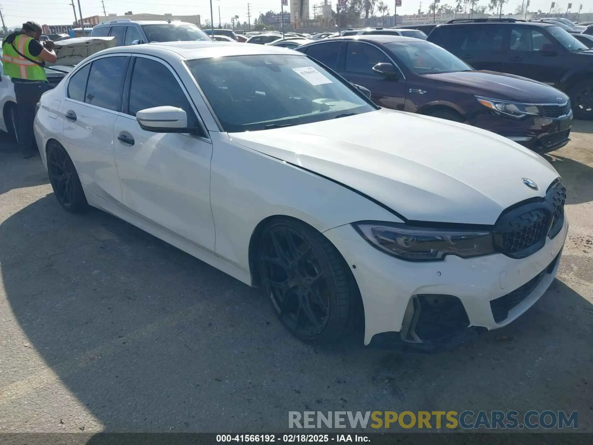 1 fotografías del automóvil dañado WBA5R1C59KAJ99746 BMW 330I 2019