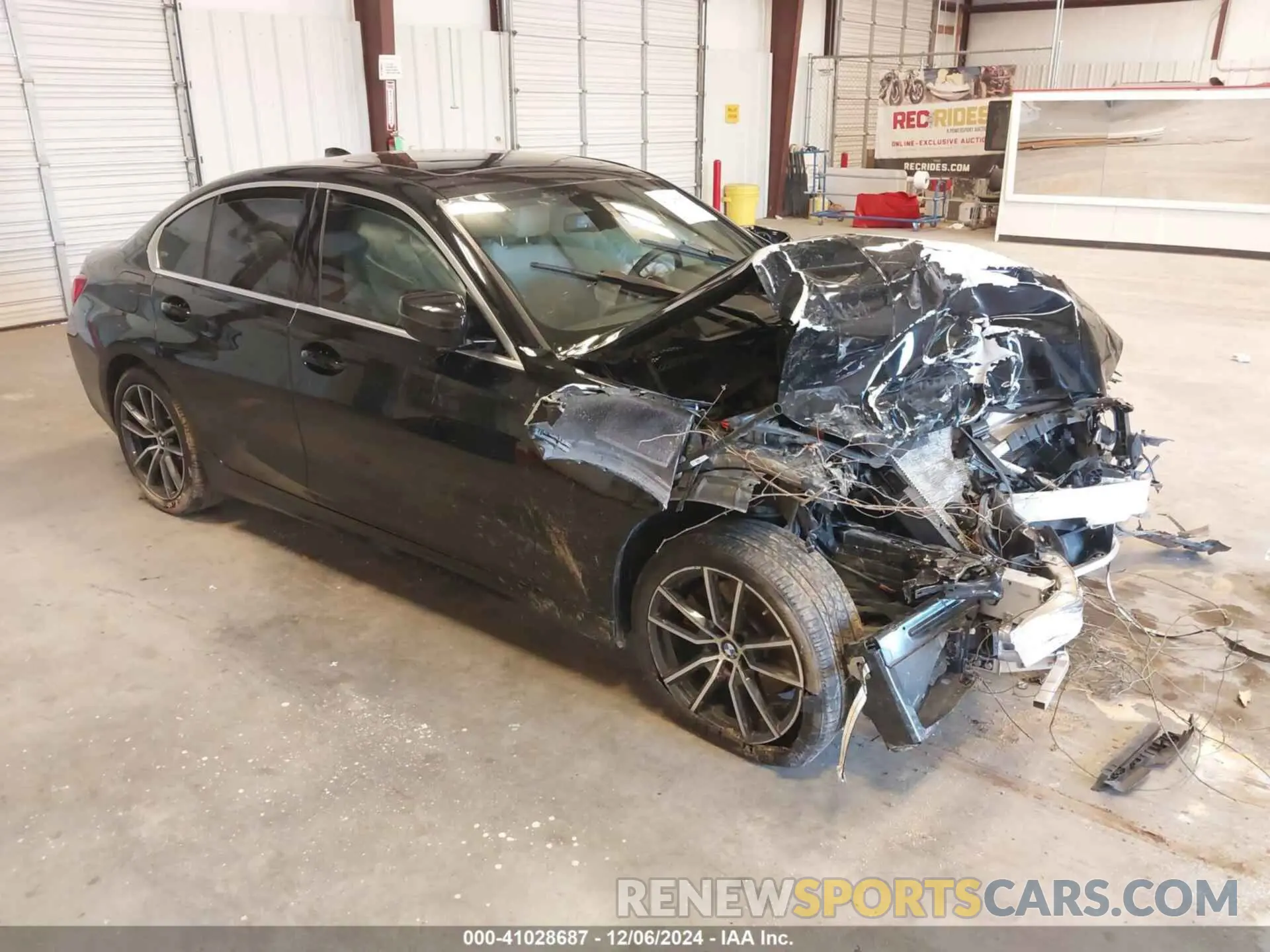 1 fotografías del automóvil dañado WBA5R1C59KAK08803 BMW 330I 2019