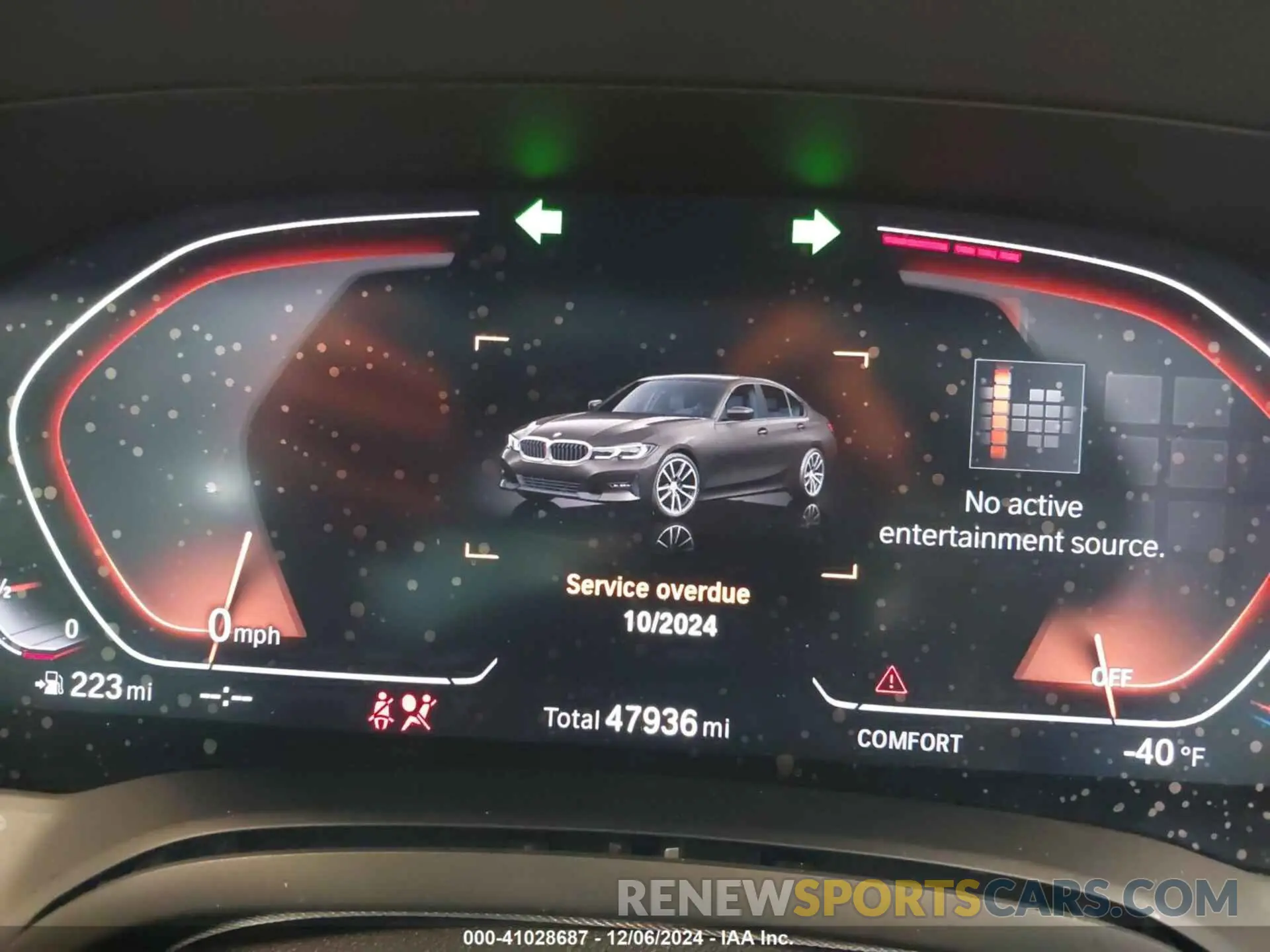 16 fotografías del automóvil dañado WBA5R1C59KAK08803 BMW 330I 2019