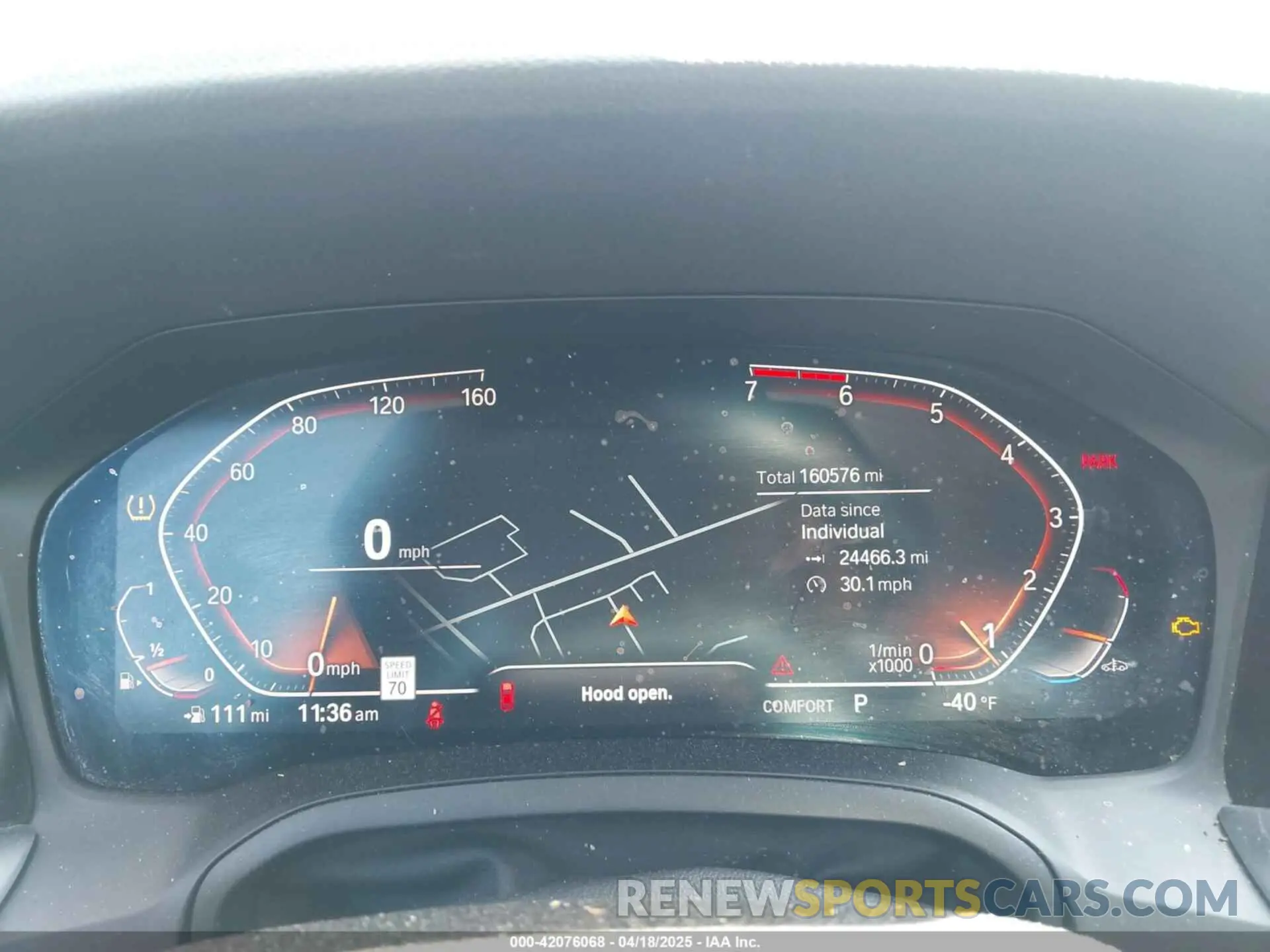 7 fotografías del automóvil dañado WBA5R1C5XKFH00567 BMW 330I 2019