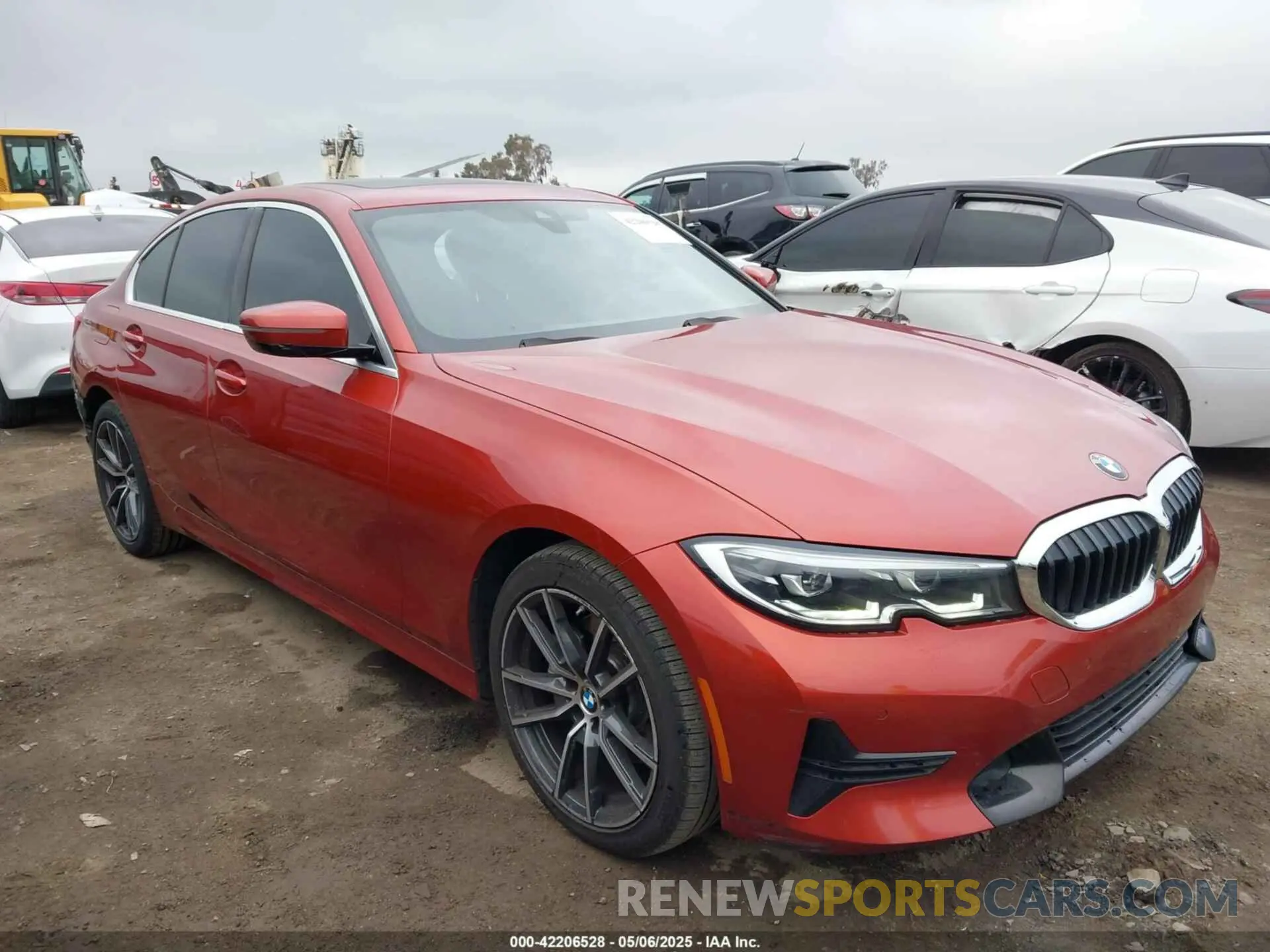 1 fotografías del automóvil dañado WBA5R7C50KFH28767 BMW 330I 2019