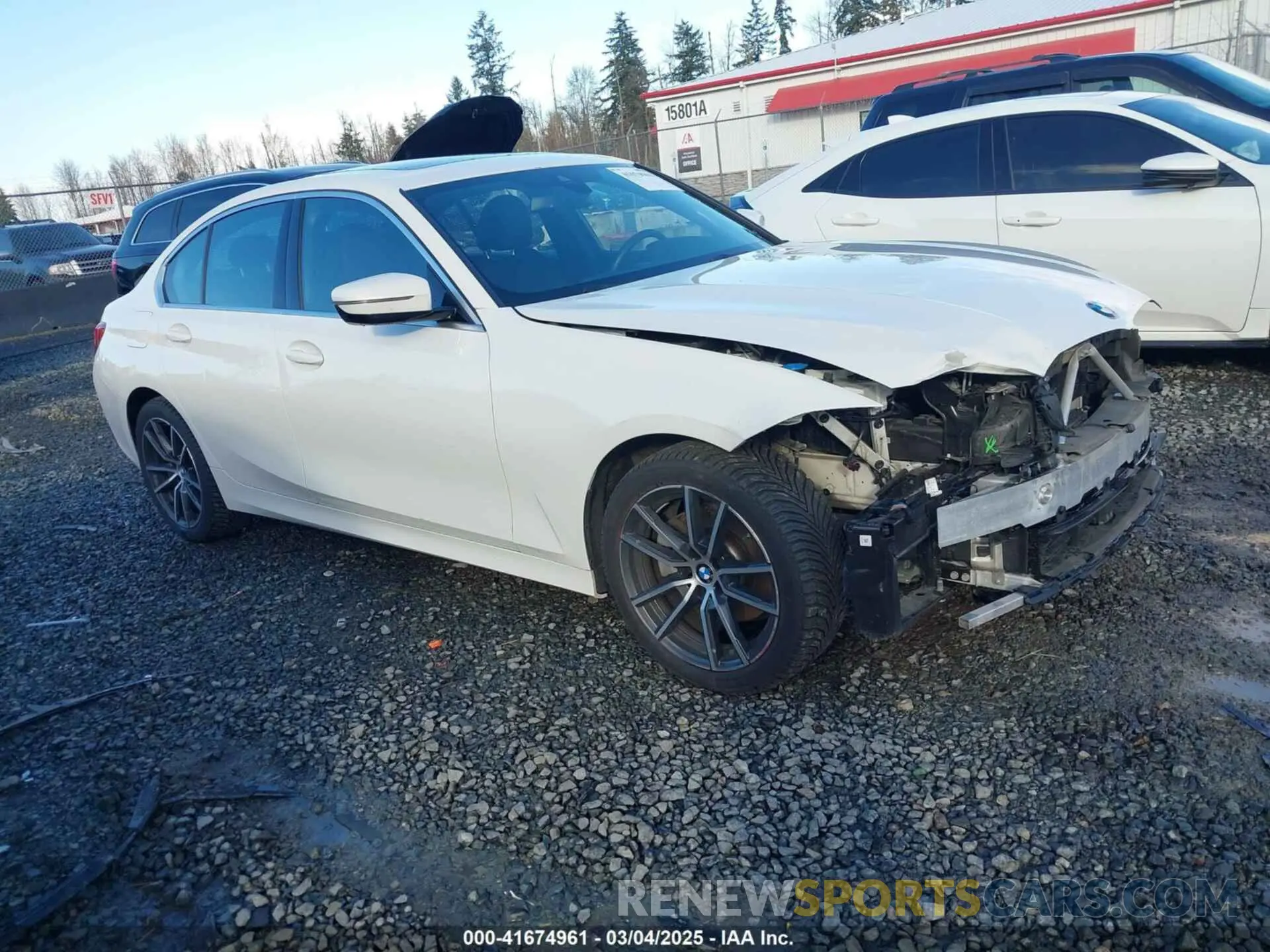 1 fotografías del automóvil dañado WBA5R7C51KFH13436 BMW 330I 2019