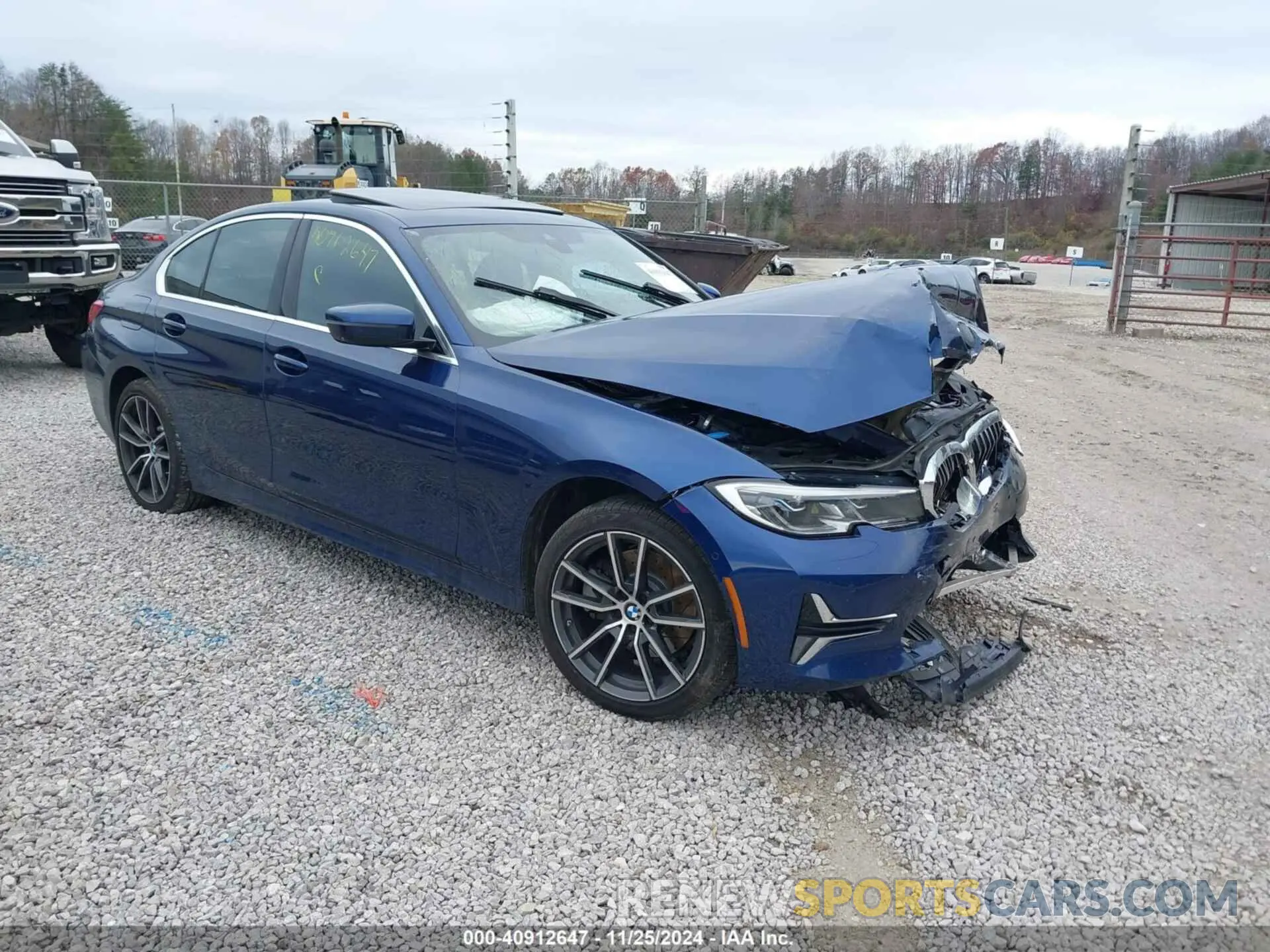 1 fotografías del automóvil dañado WBA5R7C52KAJ79048 BMW 330I 2019