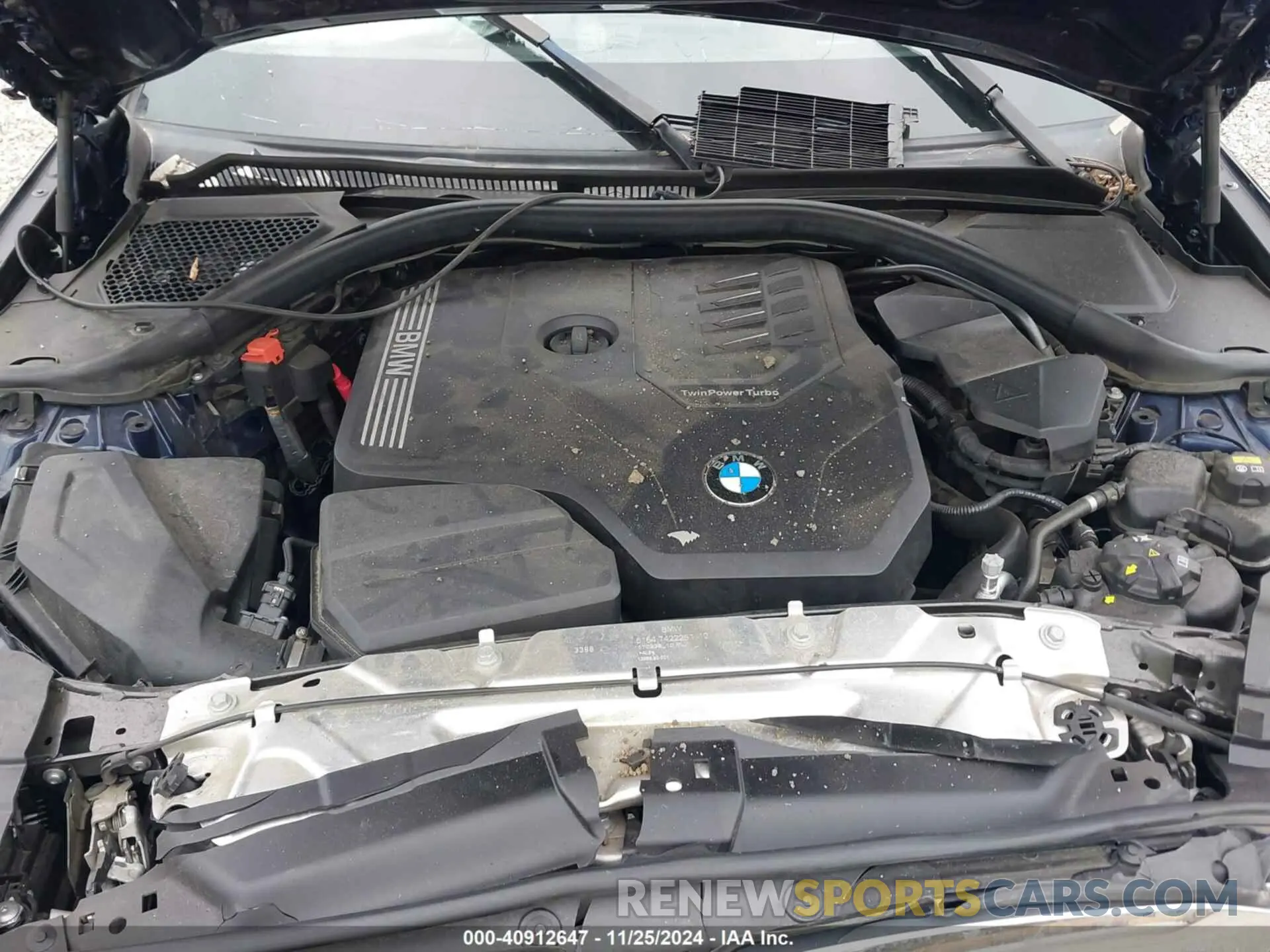 10 fotografías del automóvil dañado WBA5R7C52KAJ79048 BMW 330I 2019