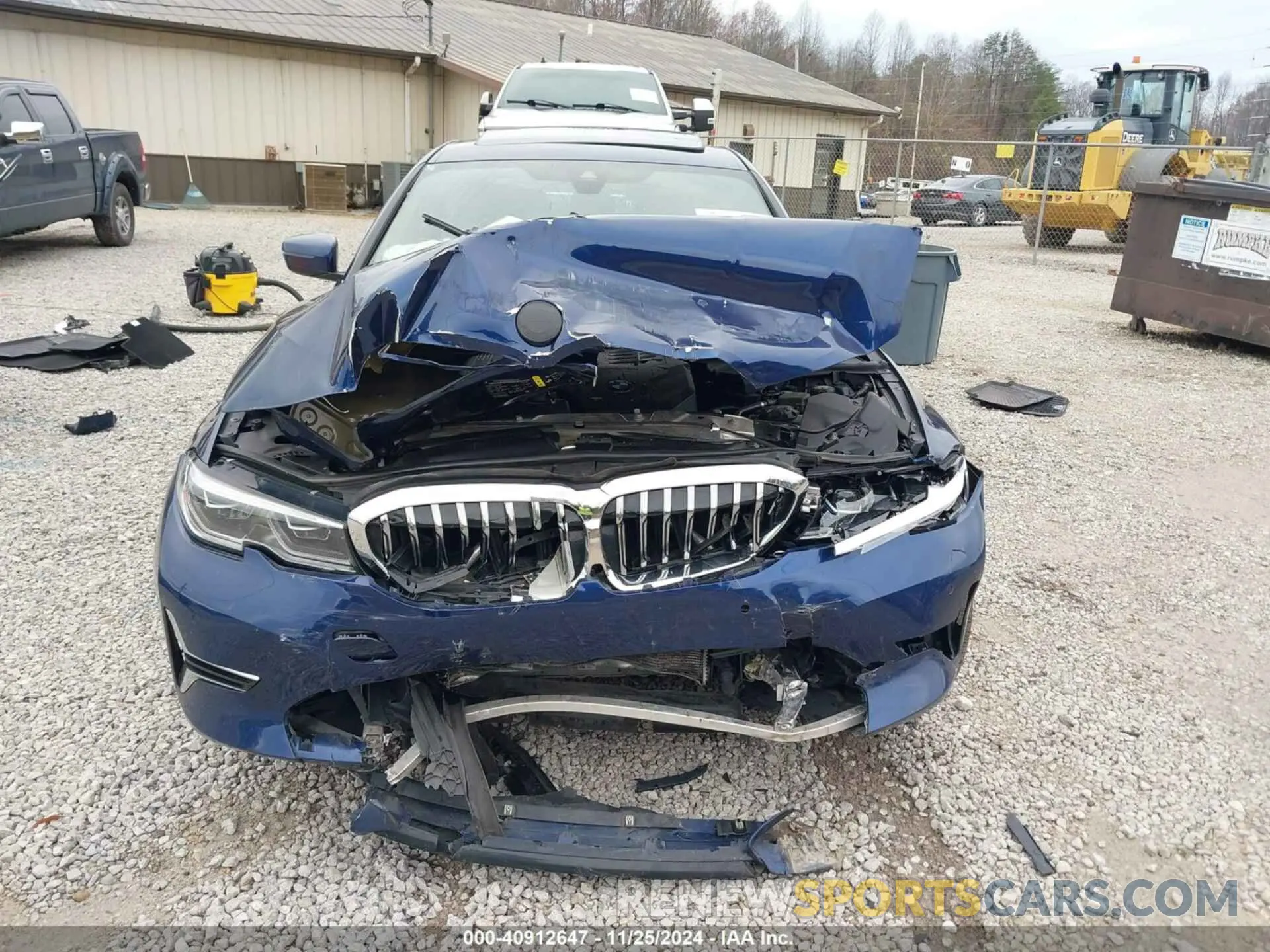 13 fotografías del automóvil dañado WBA5R7C52KAJ79048 BMW 330I 2019