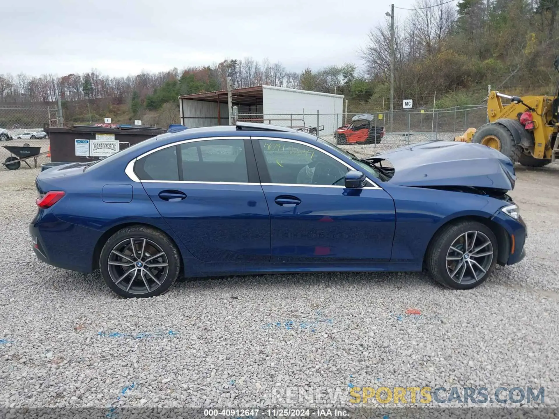 14 fotografías del automóvil dañado WBA5R7C52KAJ79048 BMW 330I 2019