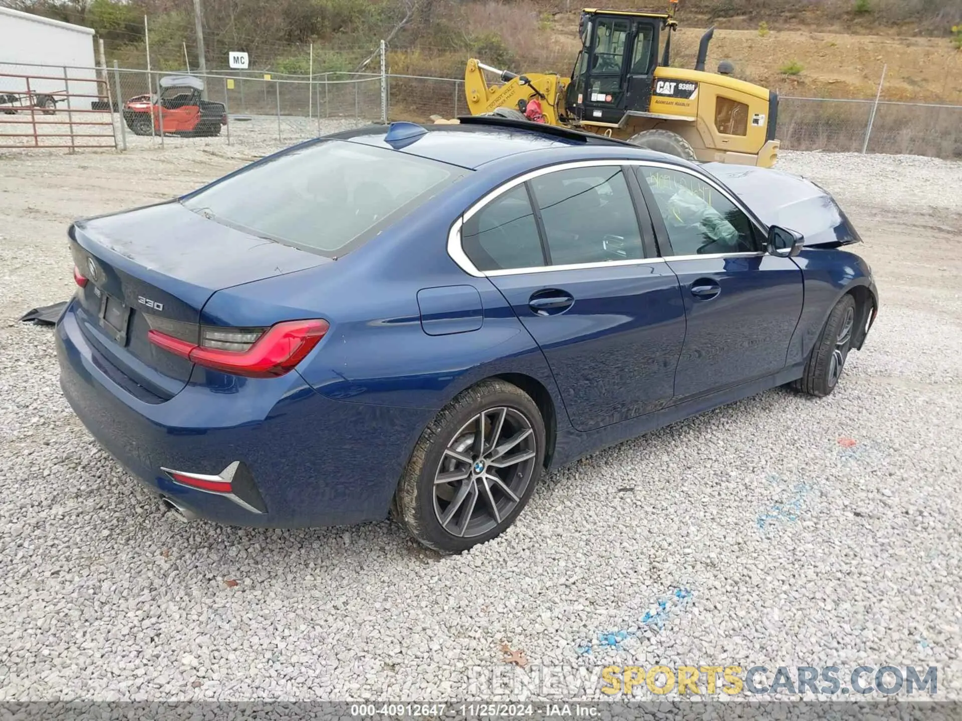 4 fotografías del automóvil dañado WBA5R7C52KAJ79048 BMW 330I 2019
