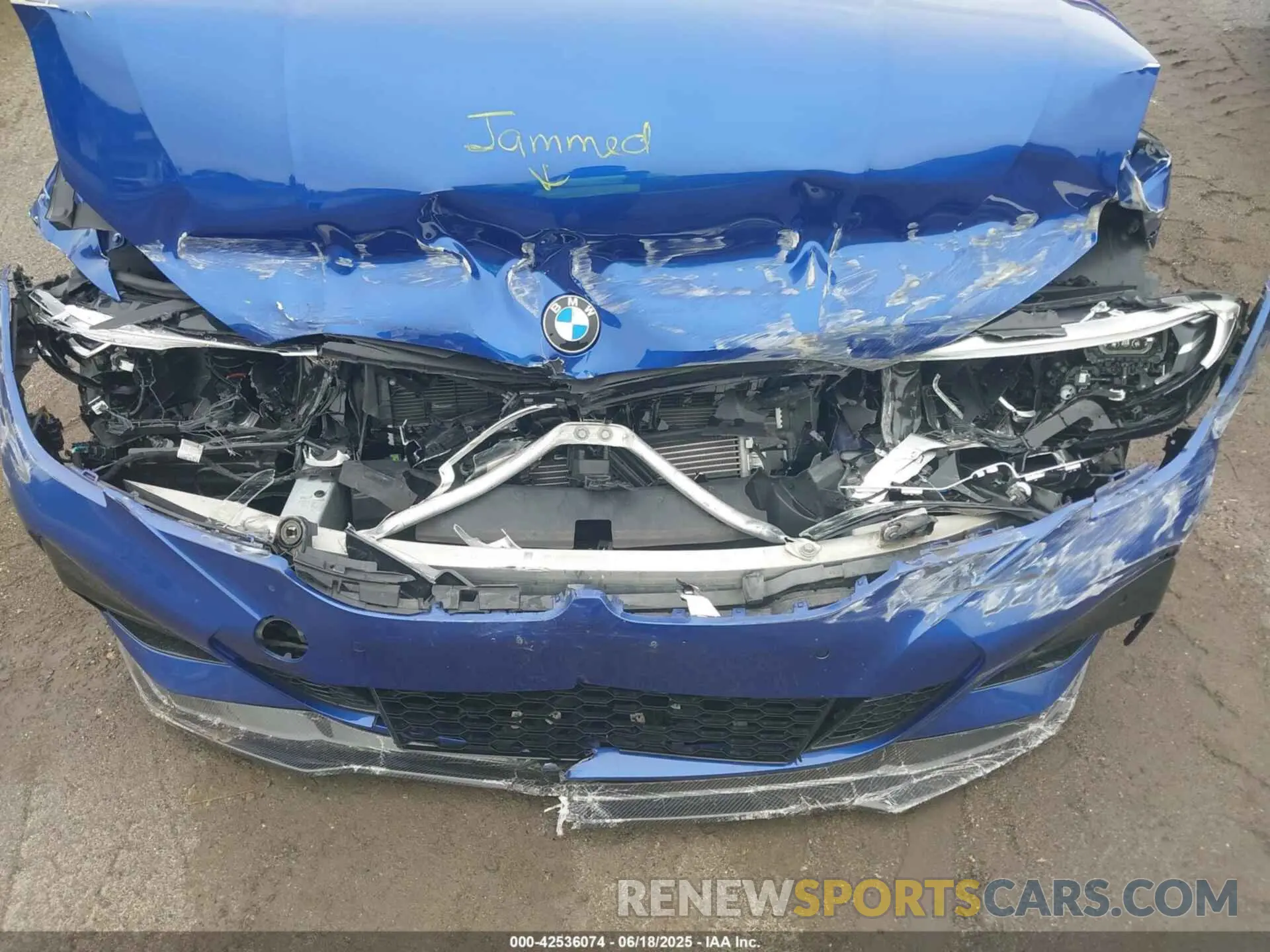 6 fotografías del automóvil dañado WBA5R7C52KAJ81818 BMW 330I 2019
