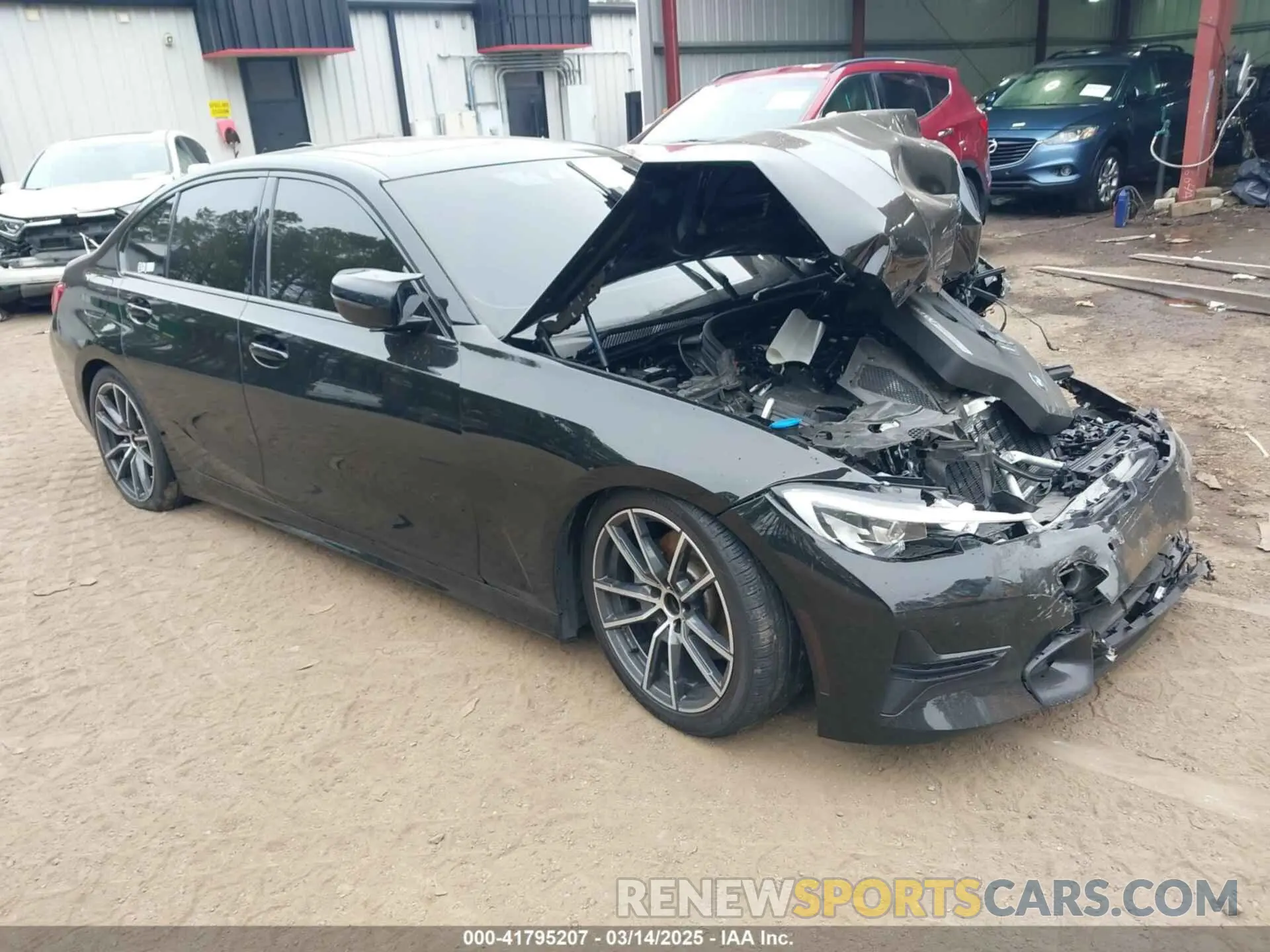 1 fotografías del automóvil dañado WBA5R7C52KAJ87697 BMW 330I 2019