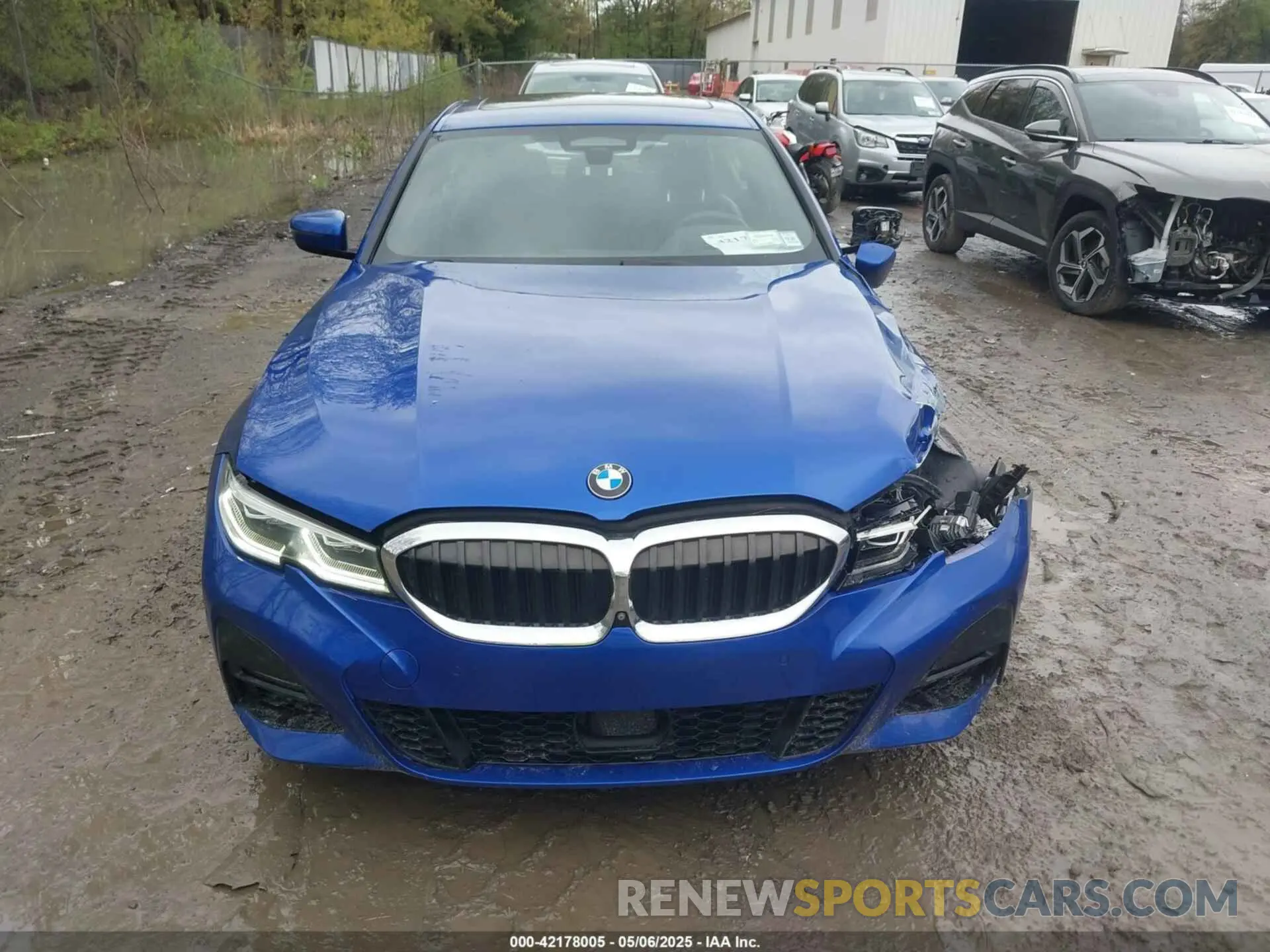 12 fotografías del automóvil dañado WBA5R7C55KAE82585 BMW 330I 2019
