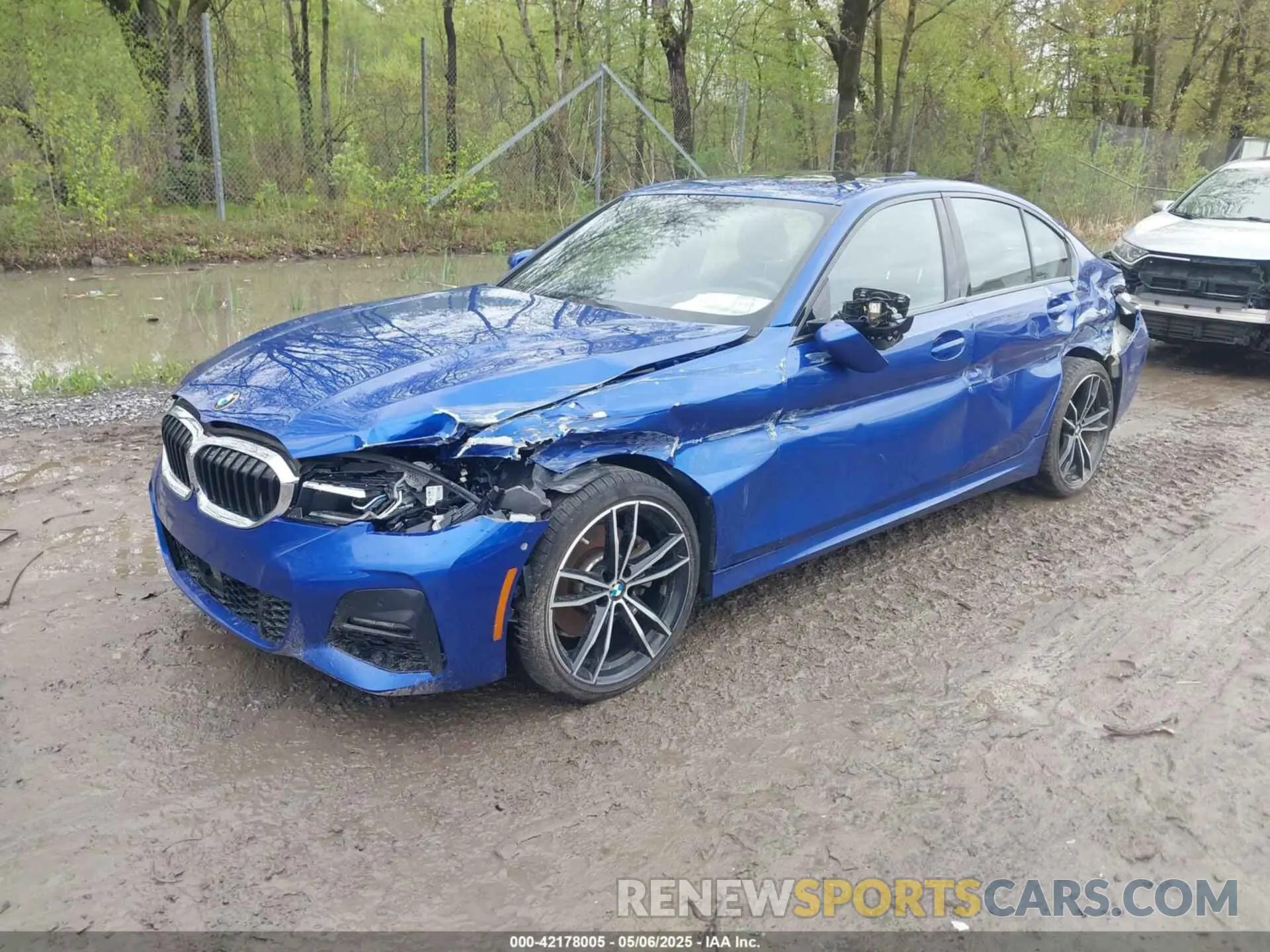 2 fotografías del automóvil dañado WBA5R7C55KAE82585 BMW 330I 2019