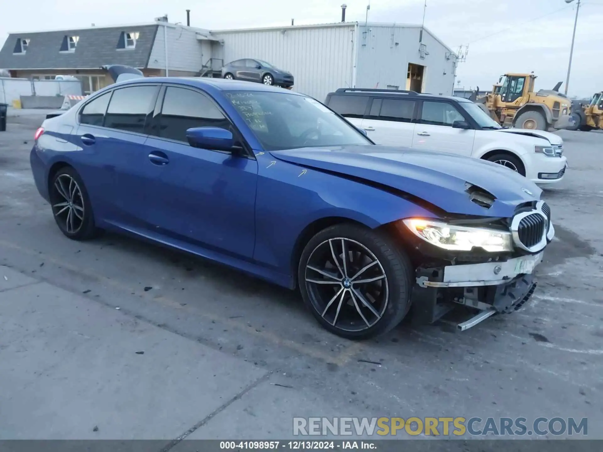 1 fotografías del automóvil dañado WBA5R7C55KAE82859 BMW 330I 2019
