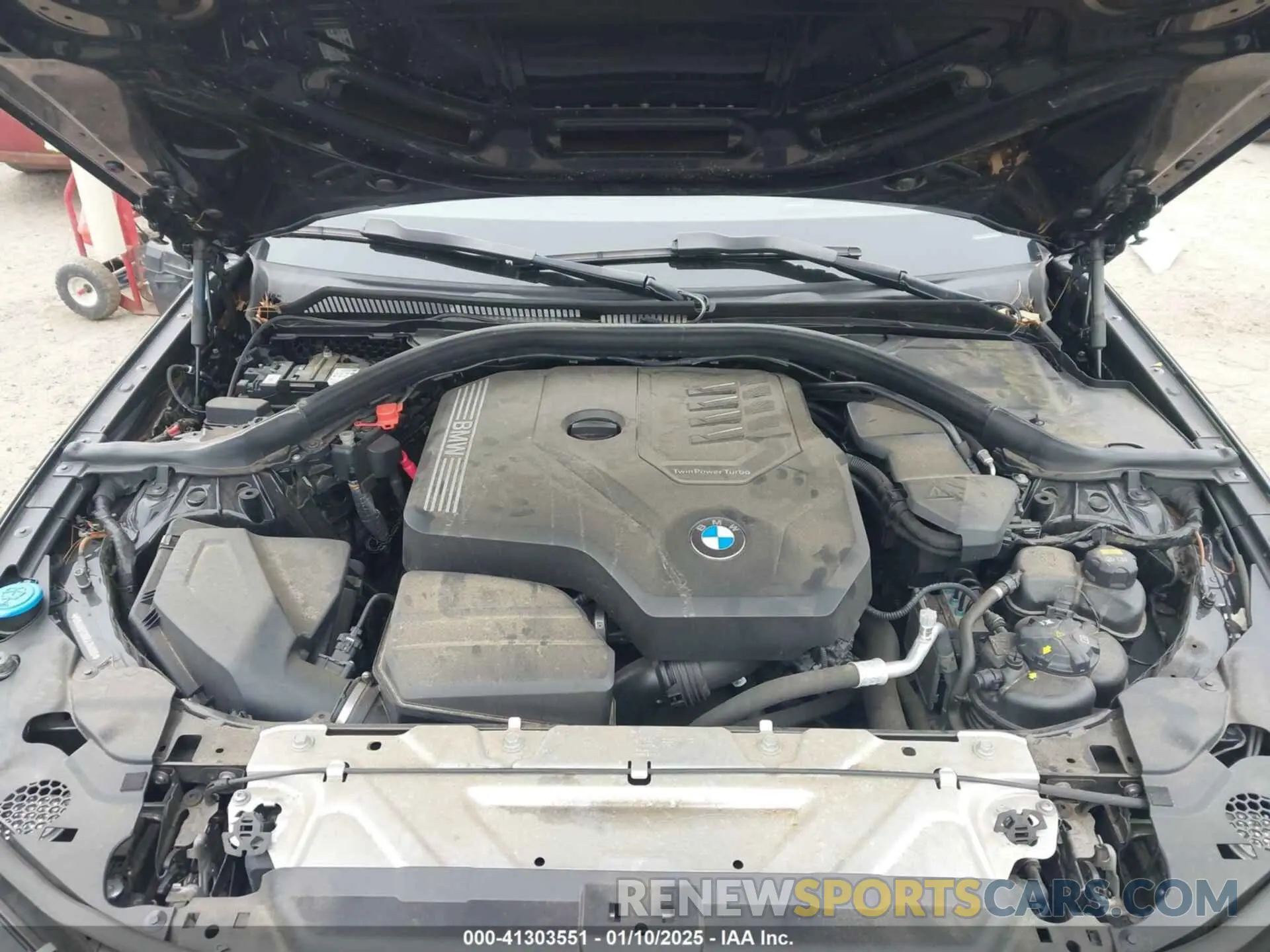 10 fotografías del automóvil dañado WBA5R7C56KAJ84558 BMW 330I 2019