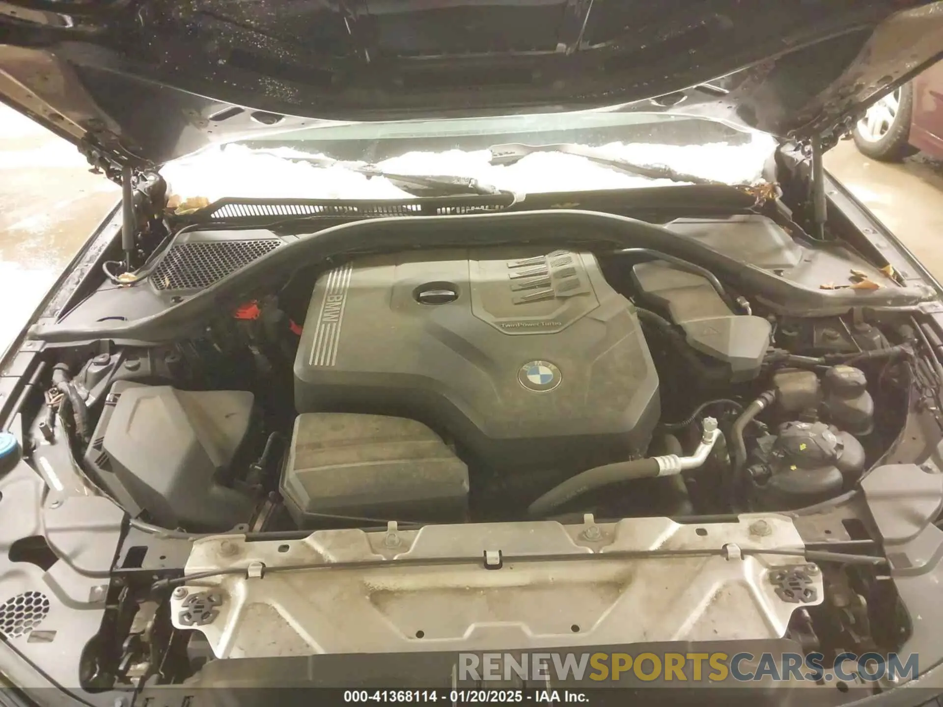10 fotografías del automóvil dañado WBA5R7C56KAJ86102 BMW 330I 2019