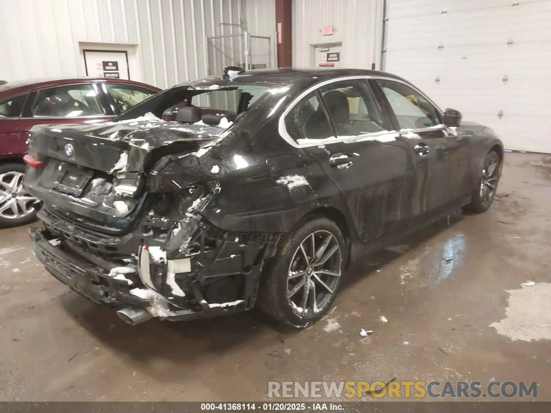 4 fotografías del automóvil dañado WBA5R7C56KAJ86102 BMW 330I 2019