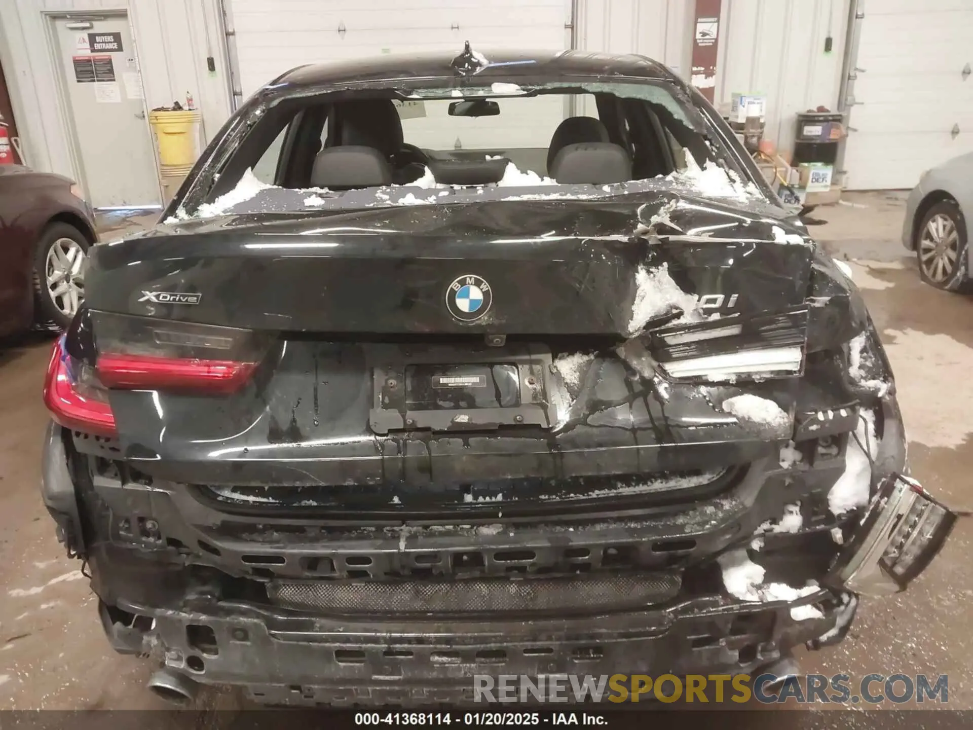 6 fotografías del automóvil dañado WBA5R7C56KAJ86102 BMW 330I 2019