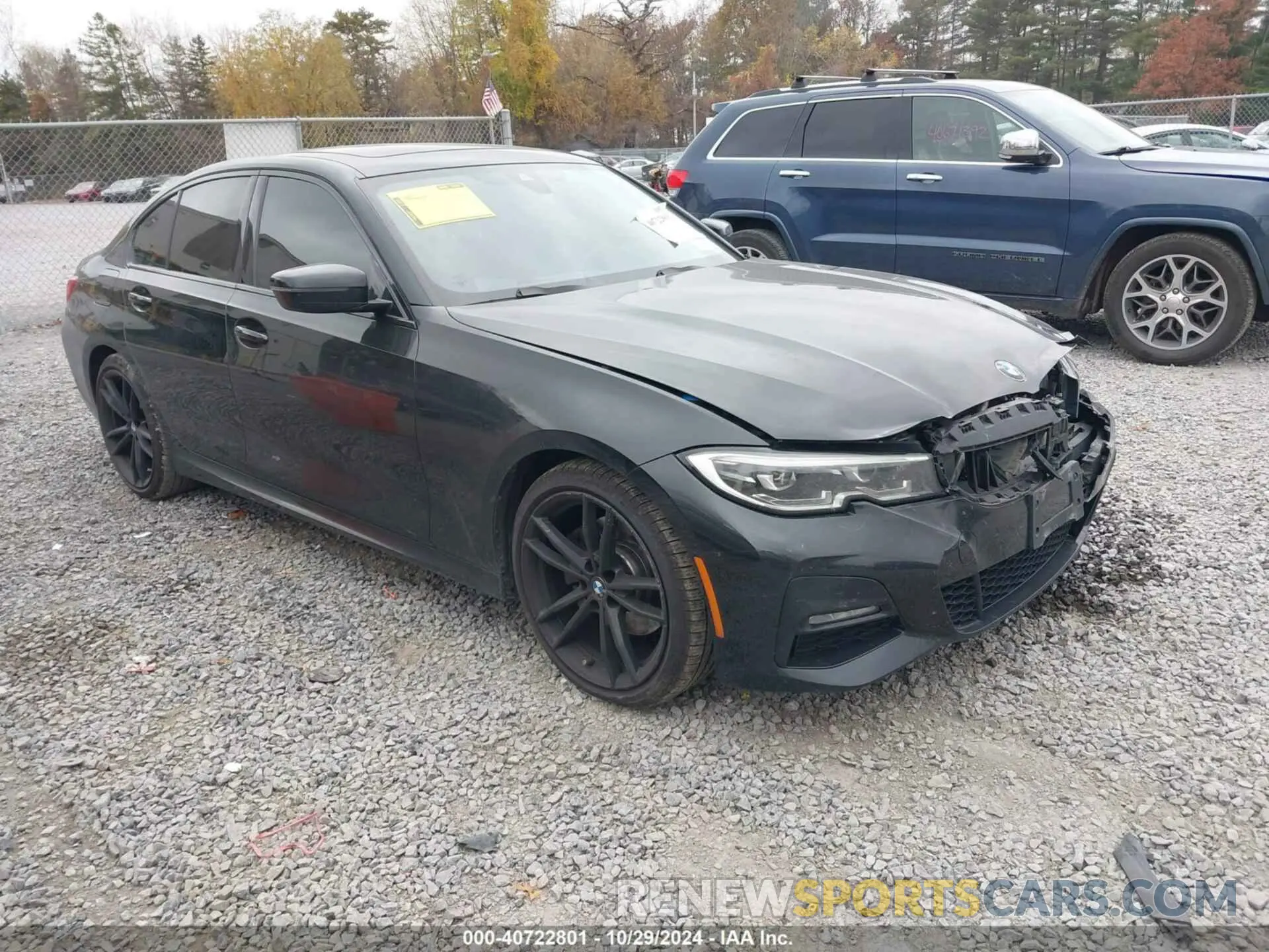 1 fotografías del automóvil dañado WBA5R7C57KAJ81510 BMW 330I 2019